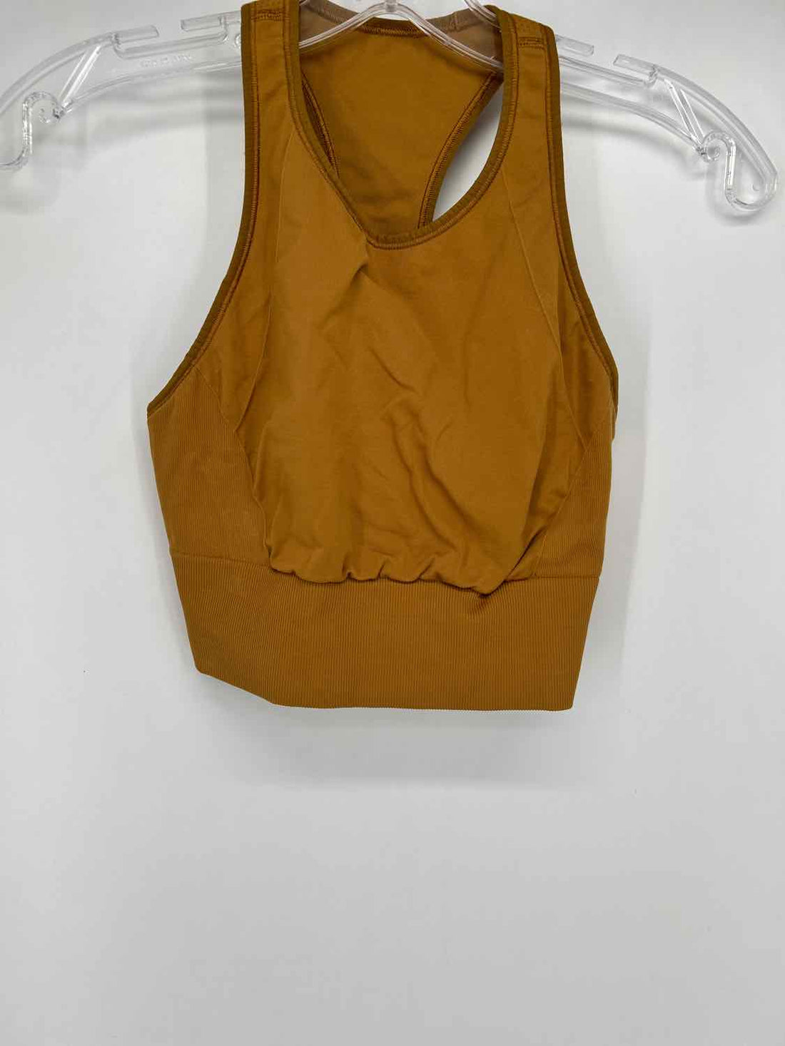 Lululemon Size 6 Brown mustard Active Sports Bras