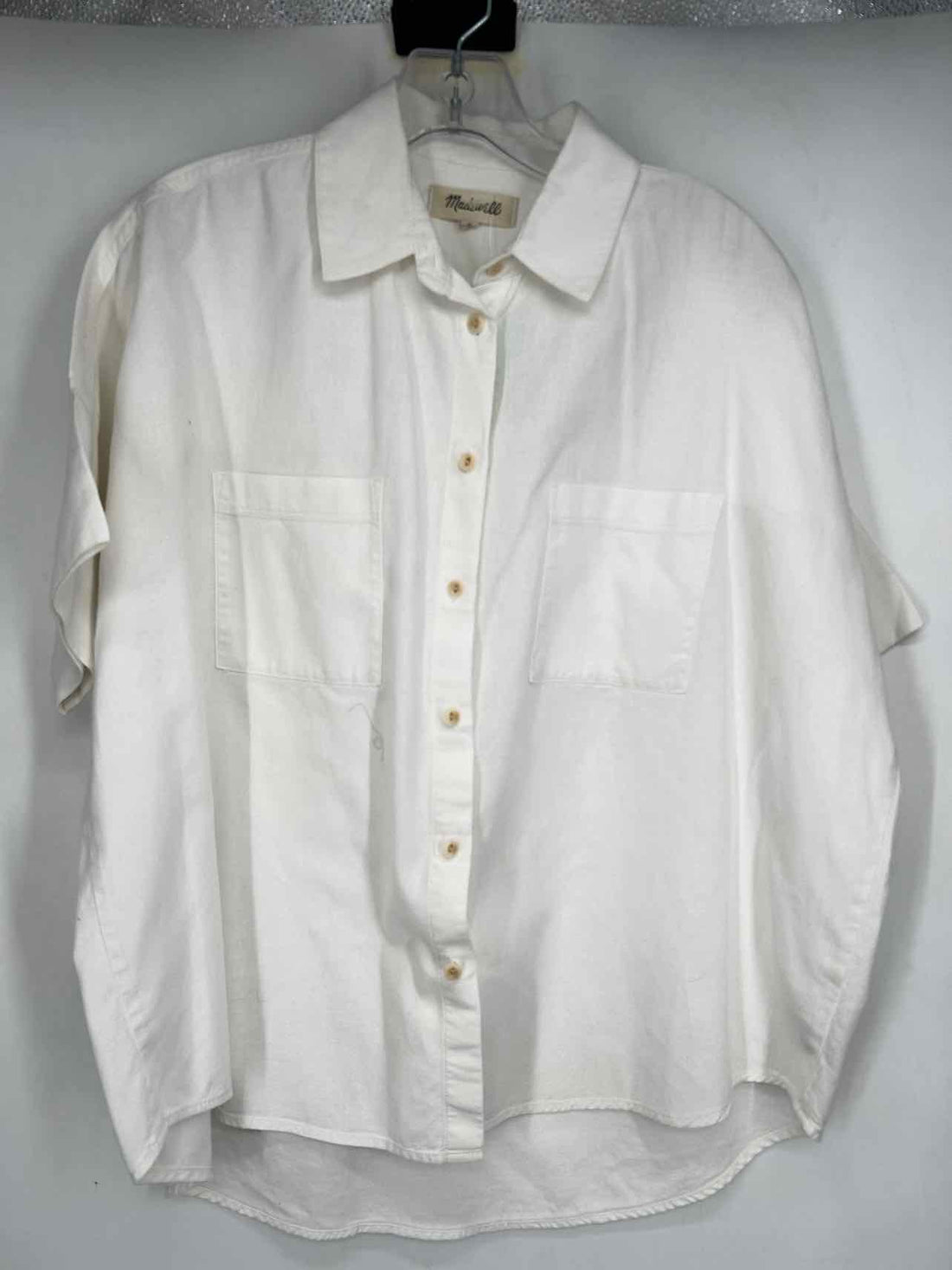Madewell Size M White Short Sleeve