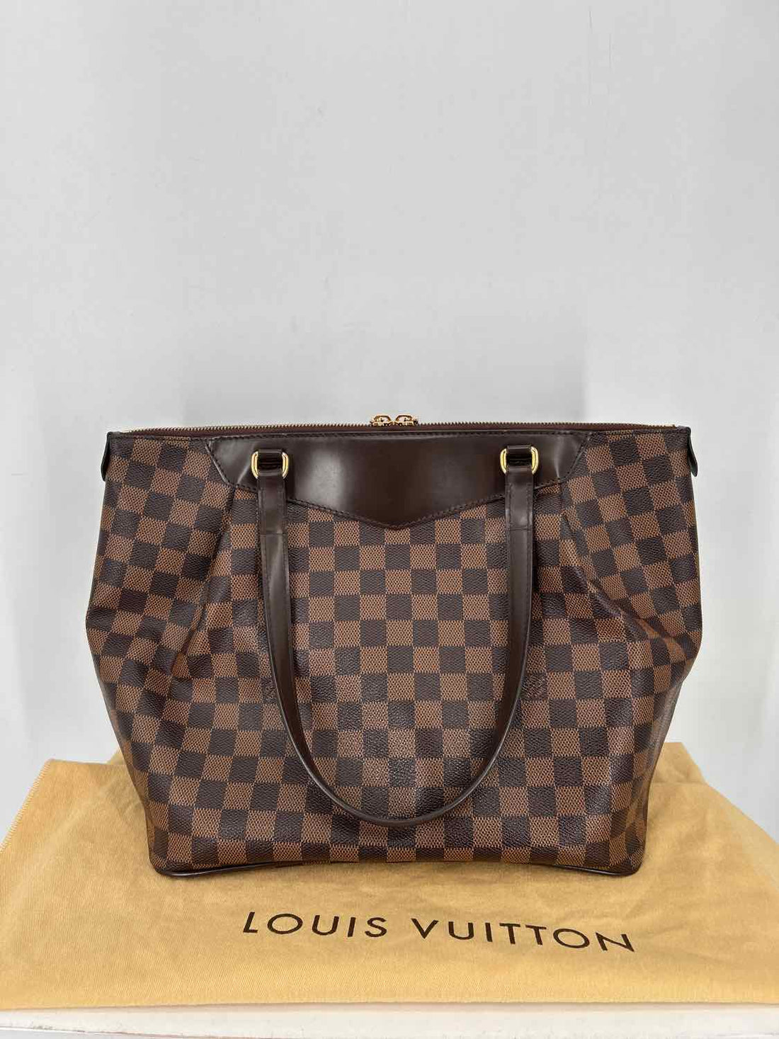 Louis Vuitton Westminister GM Damier Coated Canvas Pre Owned LUXURY