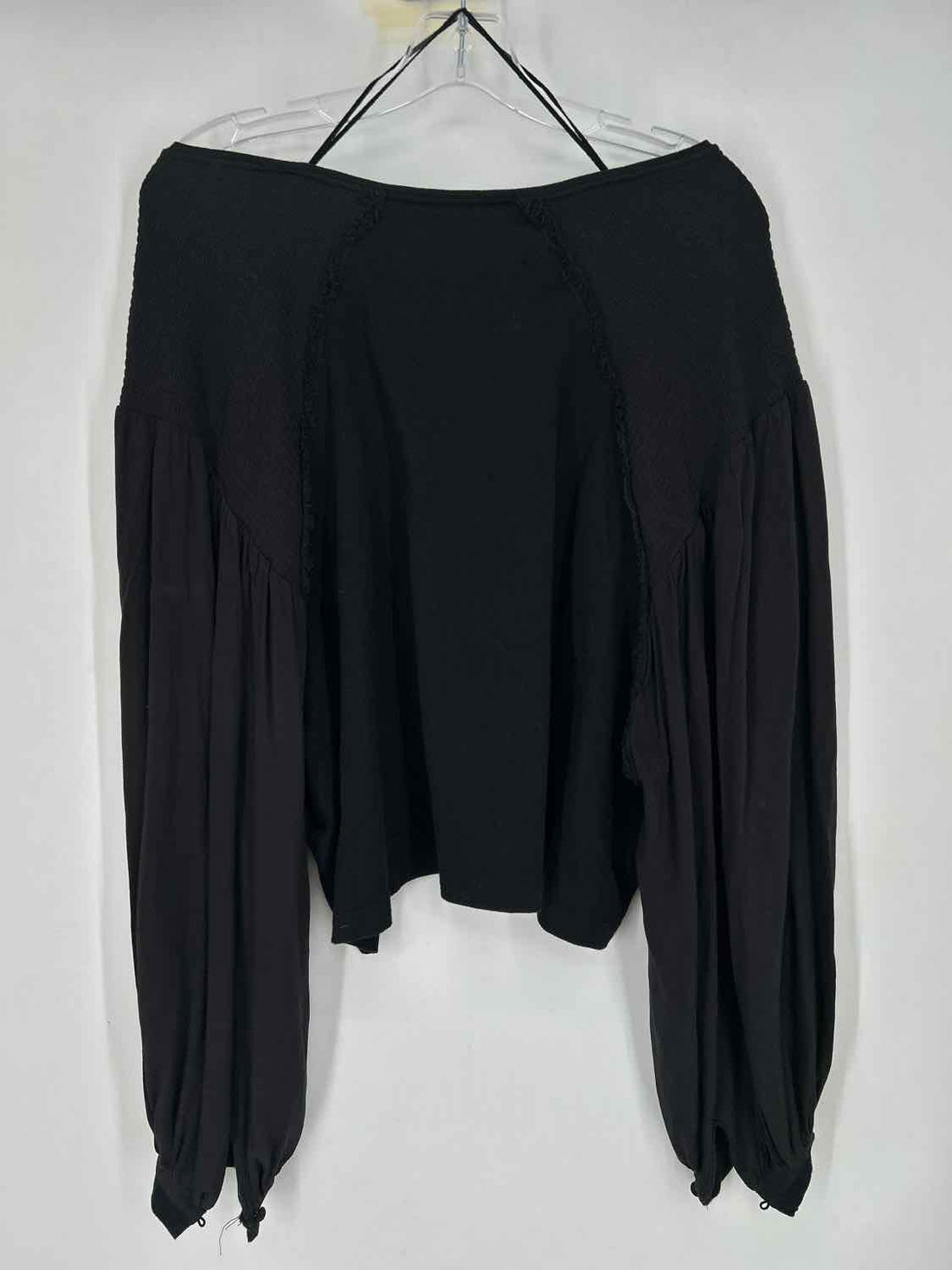 Free People Size S Black Long Sleeve