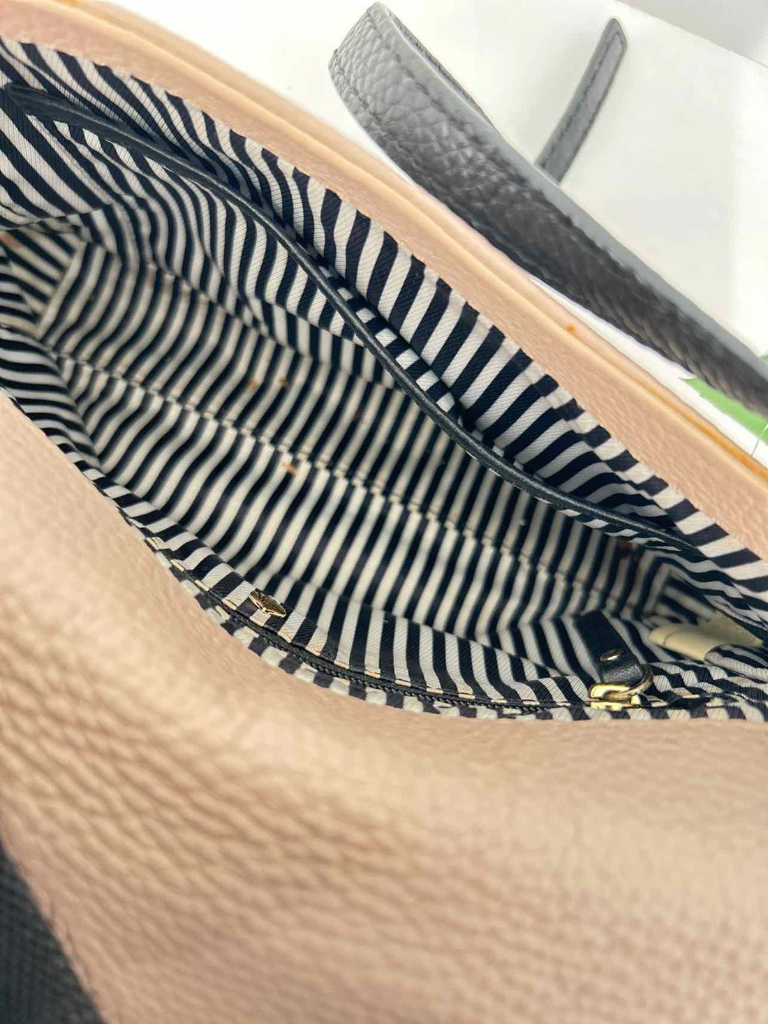 Kate Spade Pink & Navy Pebbled Leather Crossbody