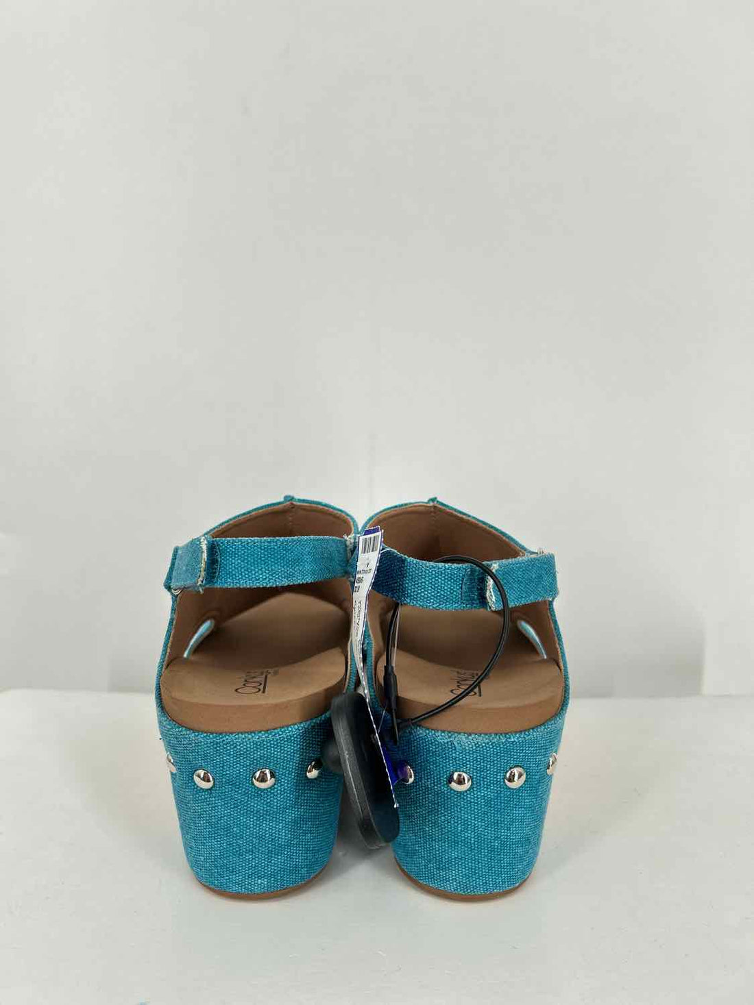 Corkys Women Size 7 Teal Wedges