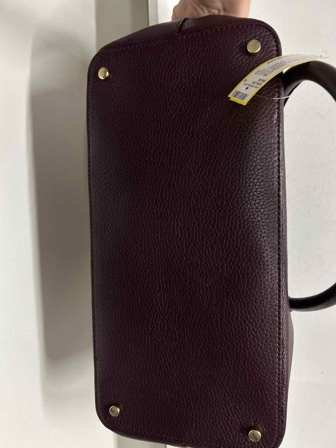 Kate Spade Dark Purple Leather As Is Tote