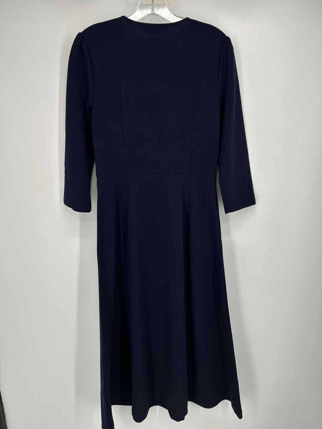 Allegra K Size M Navy Long Sleeve Dress