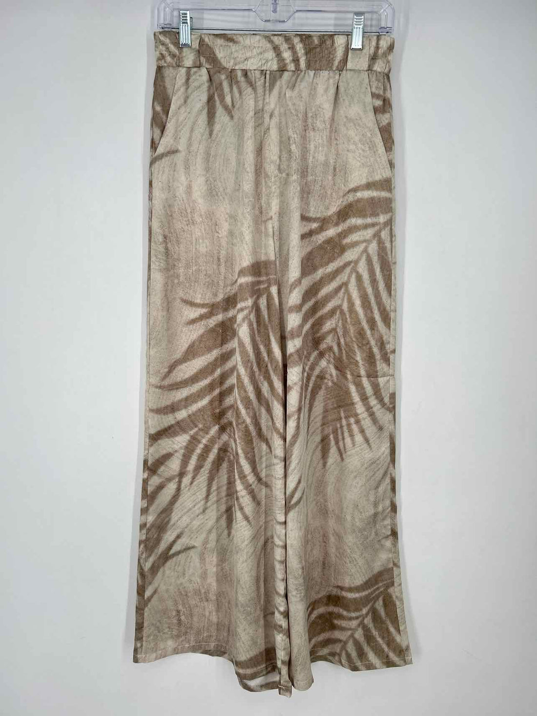 Dress Forum S Beige Print New Boutique Pants