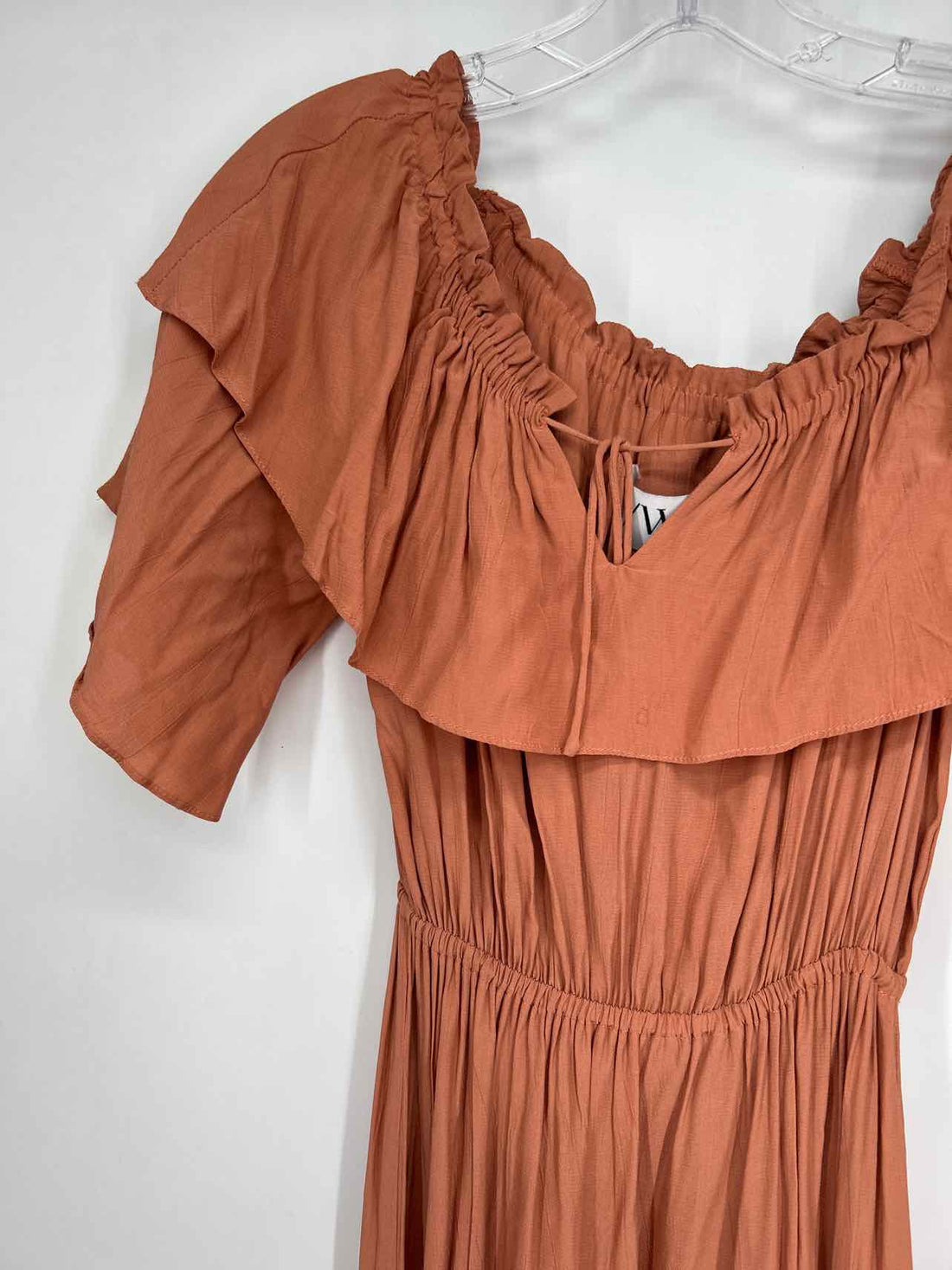S/W/F Size S Rose Blush Short Sleeve Dress