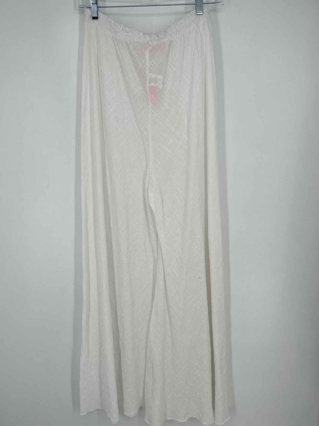 Scandal Italy Size L White Cotton NWT Pants