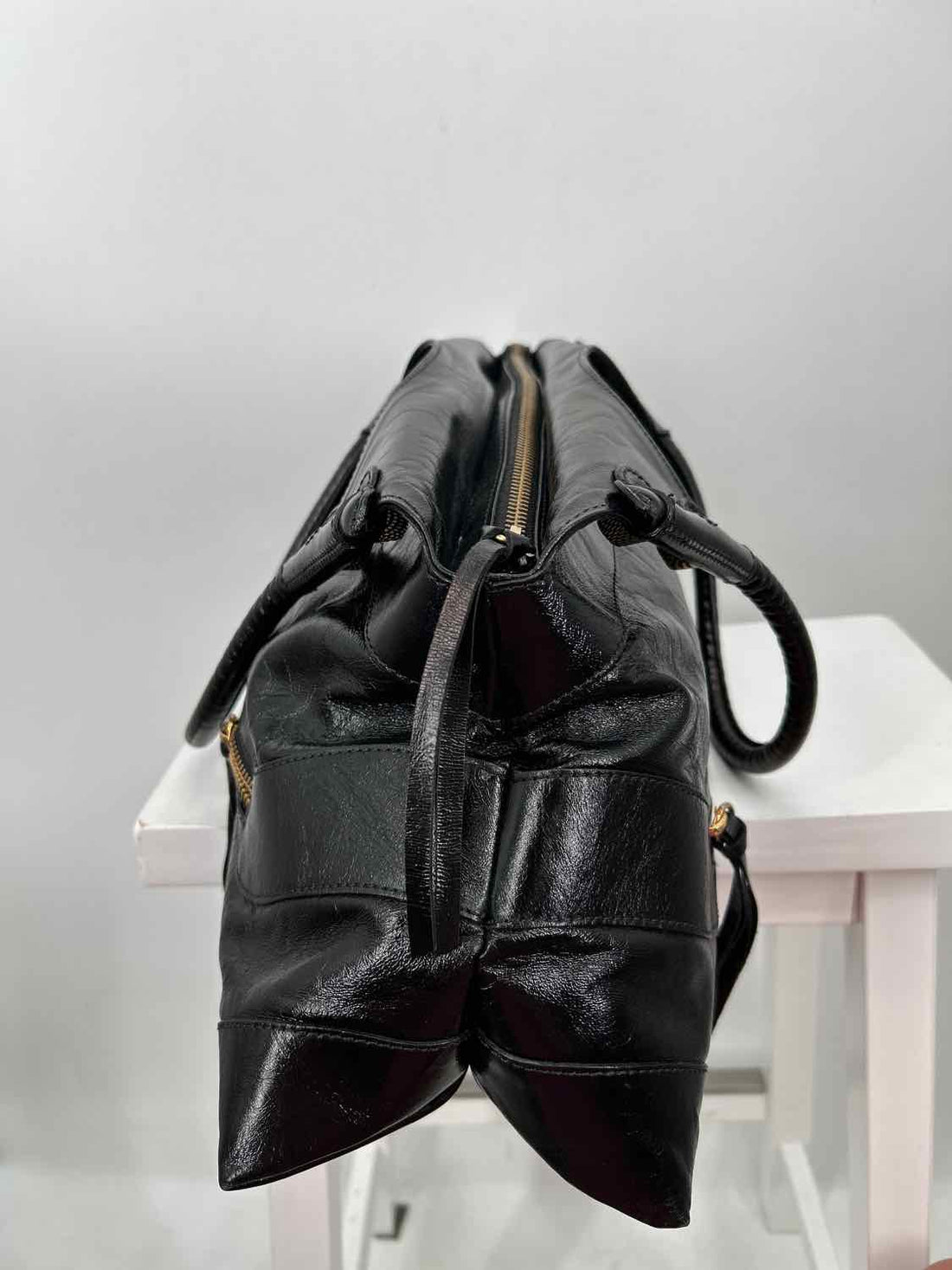 Gianni Chiarini Black Genuine Leather Shoulder