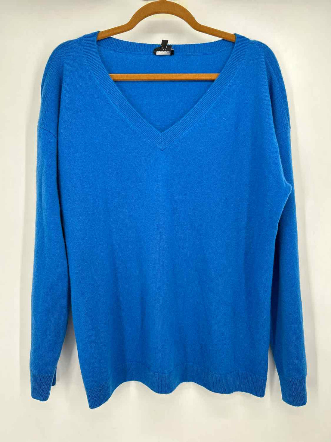 Talbots Size XL Blue Cashmere Sweater