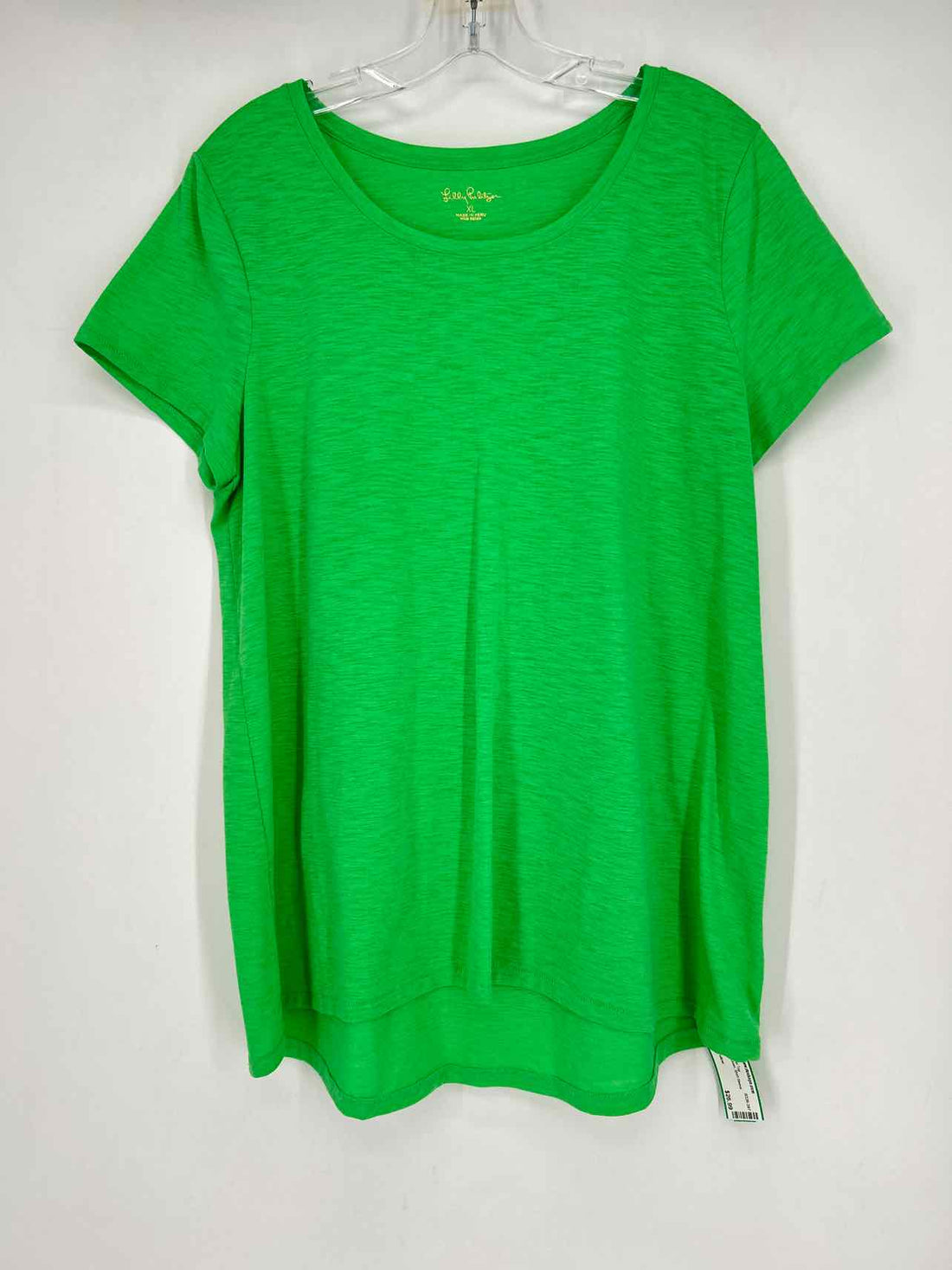 Lilly Pulitzer XL Lime Green Short Sleeve Lilly Pulitzer Top