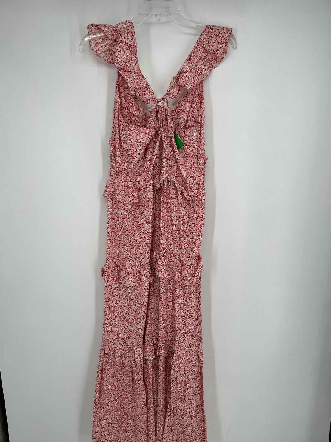 Petal + Pup Size 8 Red & Pink Floral Dress