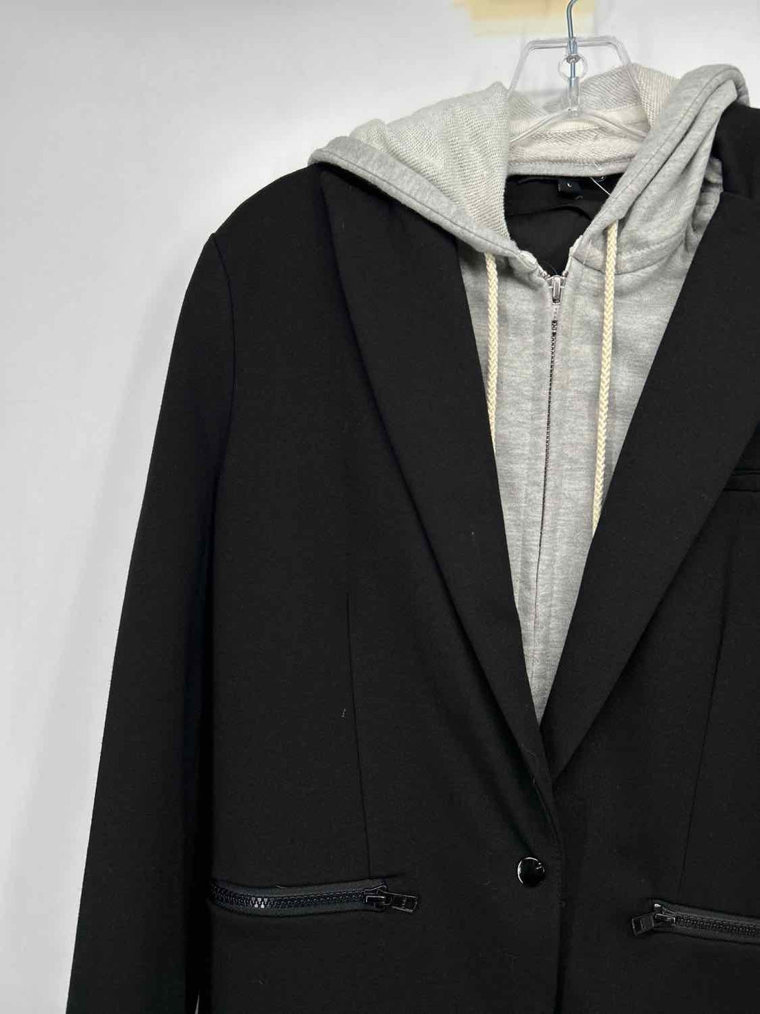 Central Park West Size L Black Jacket