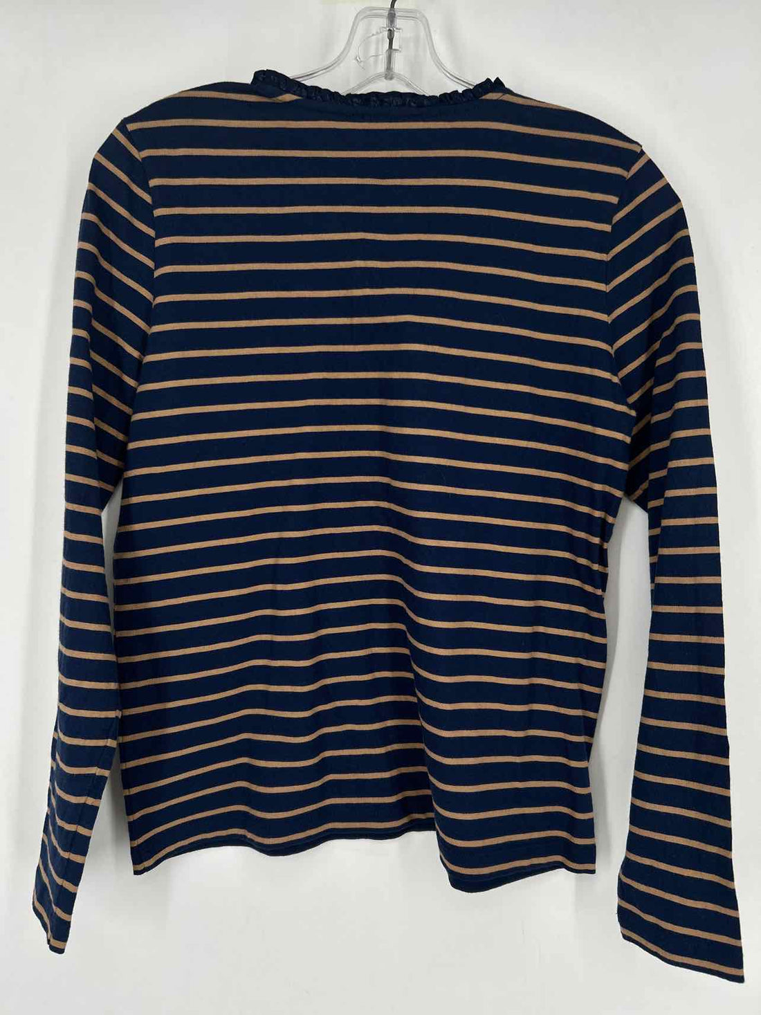 J Crew Size S Navy Striped Long Sleeve