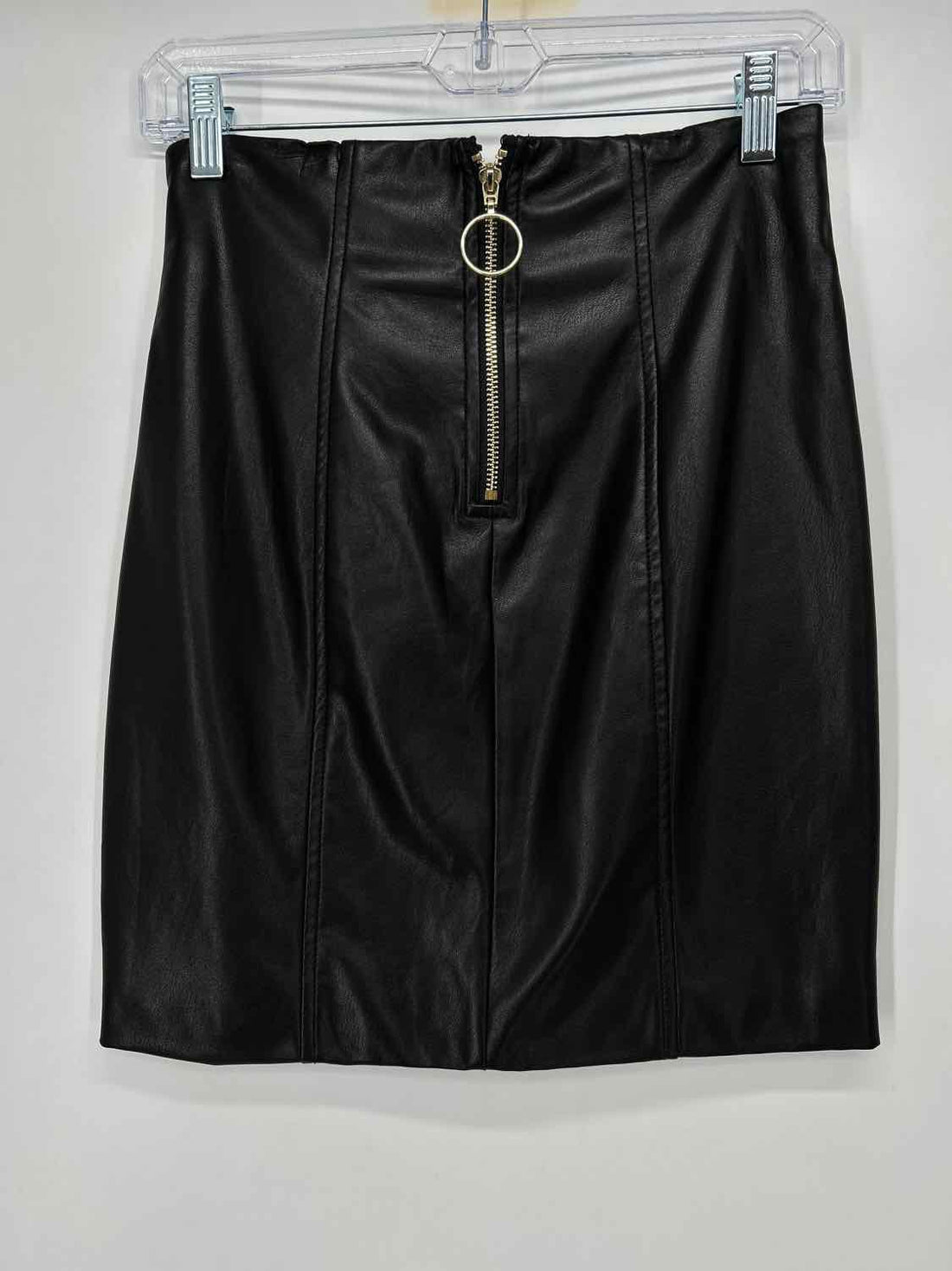 Guess Size 2 Black Faux Leather Skirts