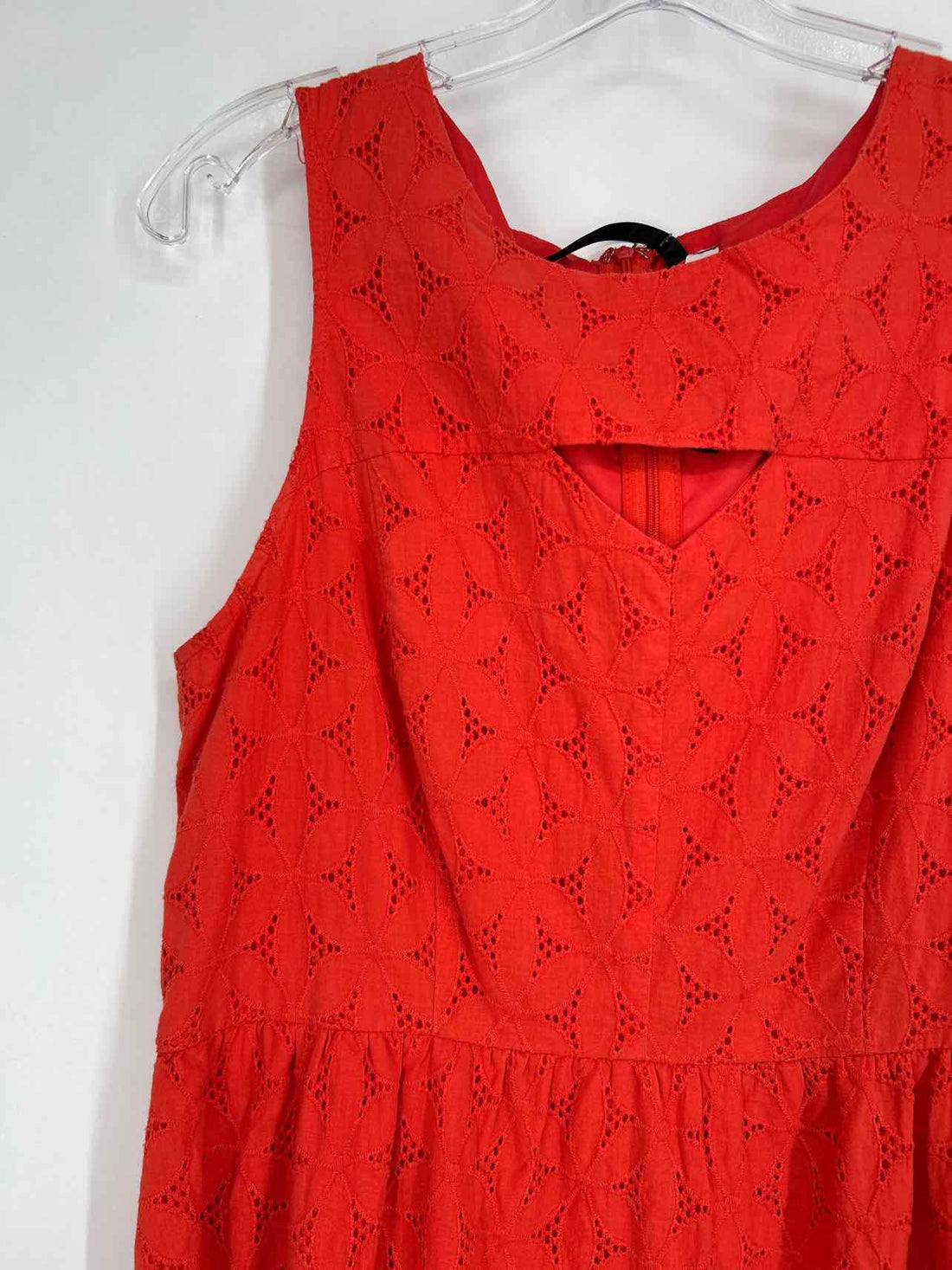 Kensie Size L Orange Dress