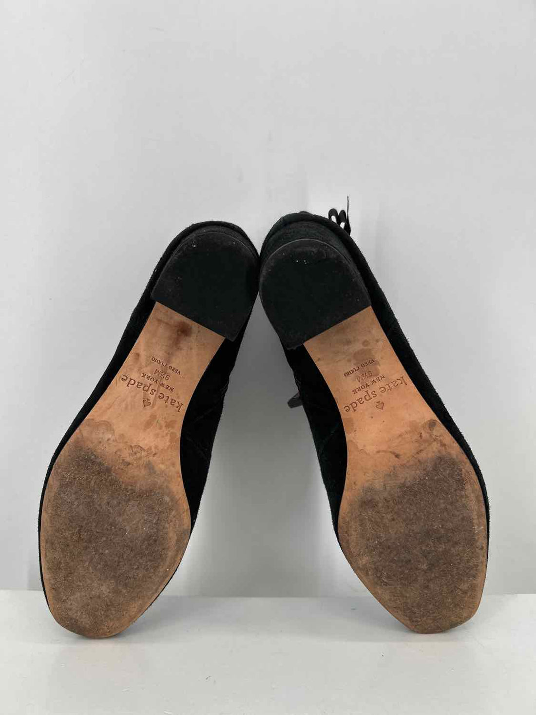 Kate Spade Women Size 9.5 Black Suede Ankle Boot