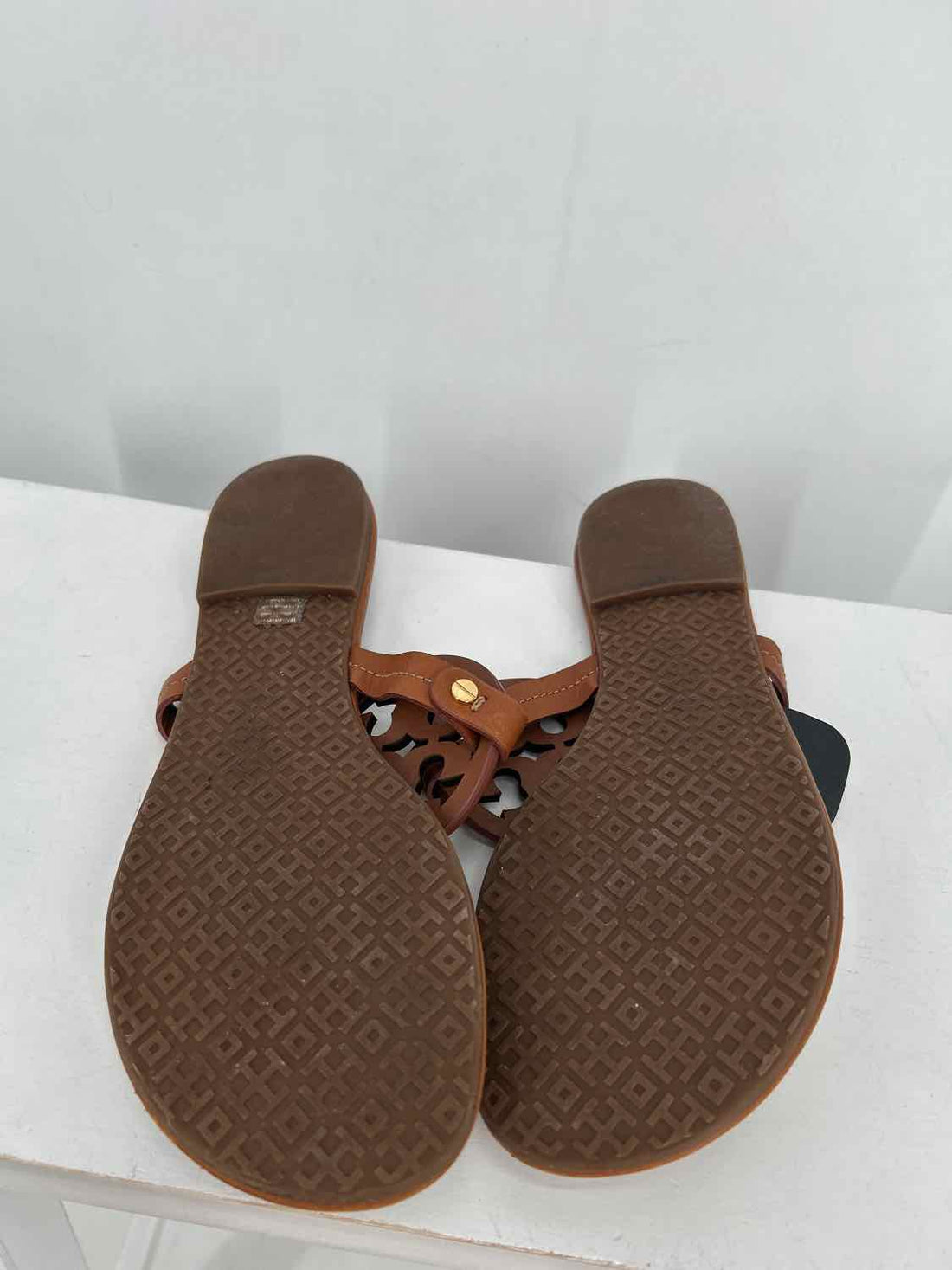 Tory Burch Women Size 8 Cognac Sandals