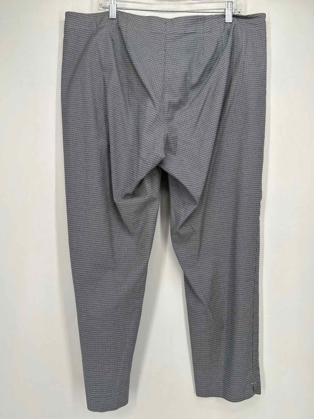 J Jill Size 18 Blue Houndstooth Pants