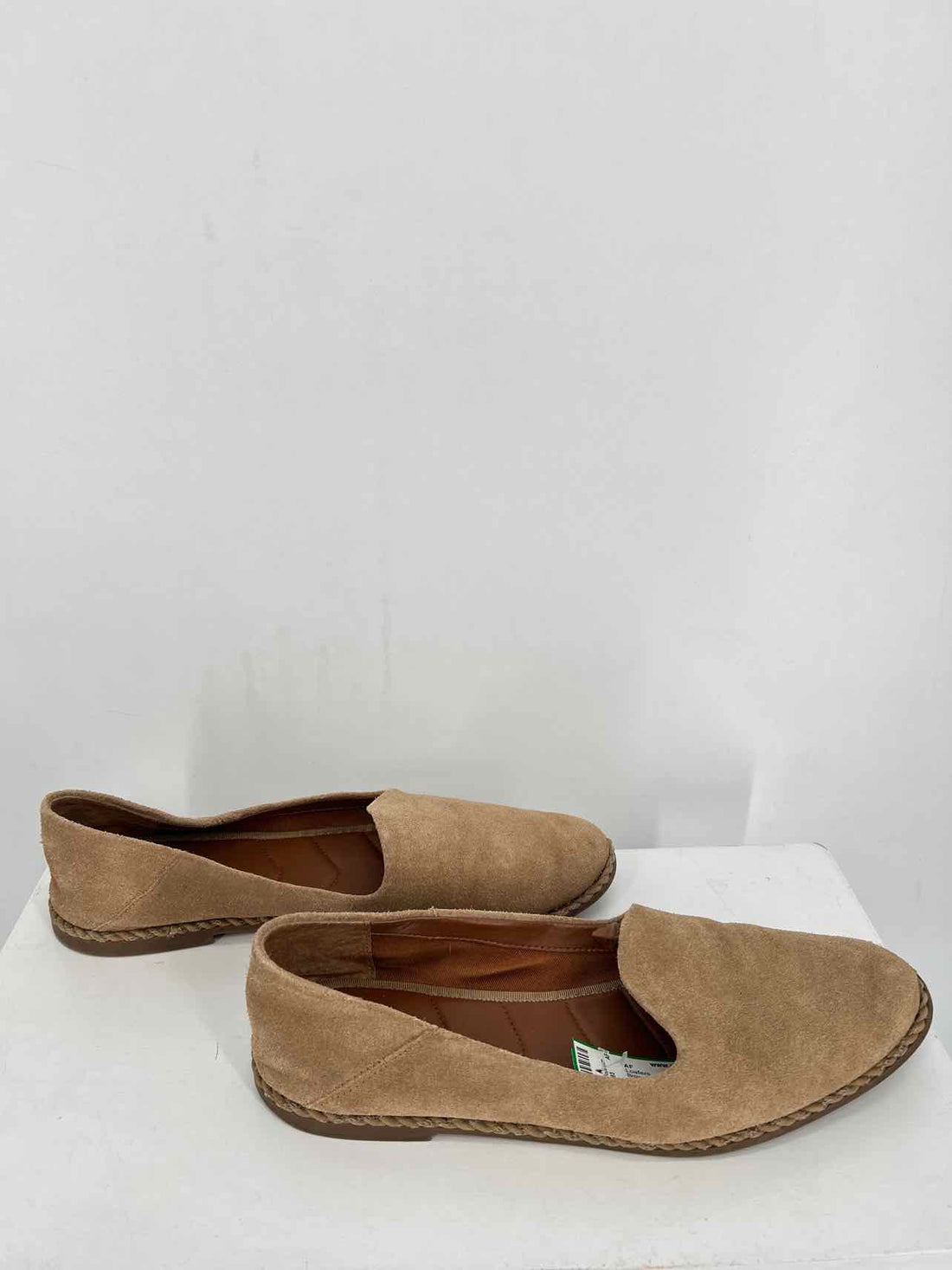 Franco Sarto Women Size 10 Brown Genuine Suede Loafers