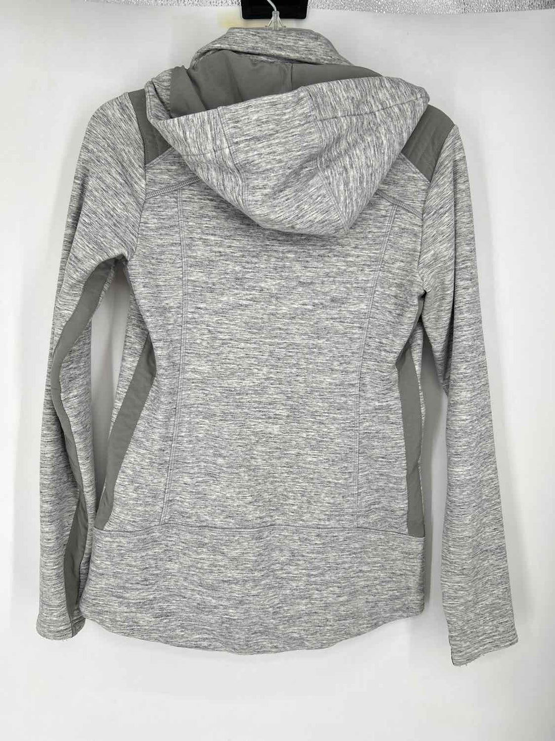 Athena Size S Heathered Gray Active Hoodies