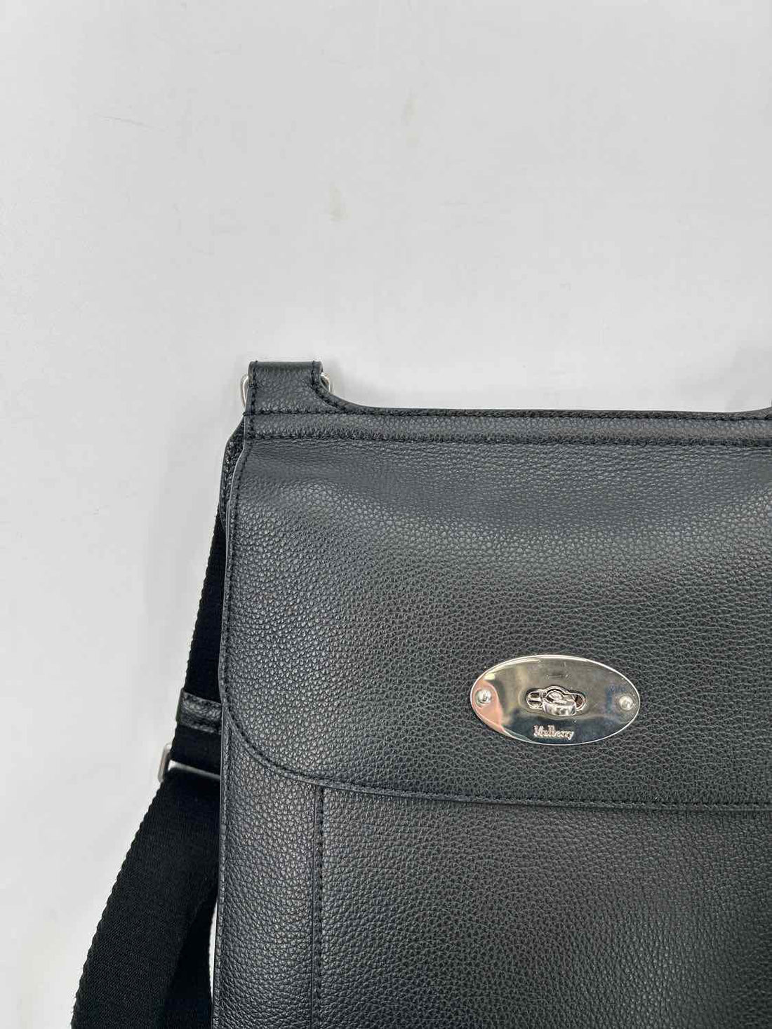 Mulberry Black Genuine Leather LUXURY