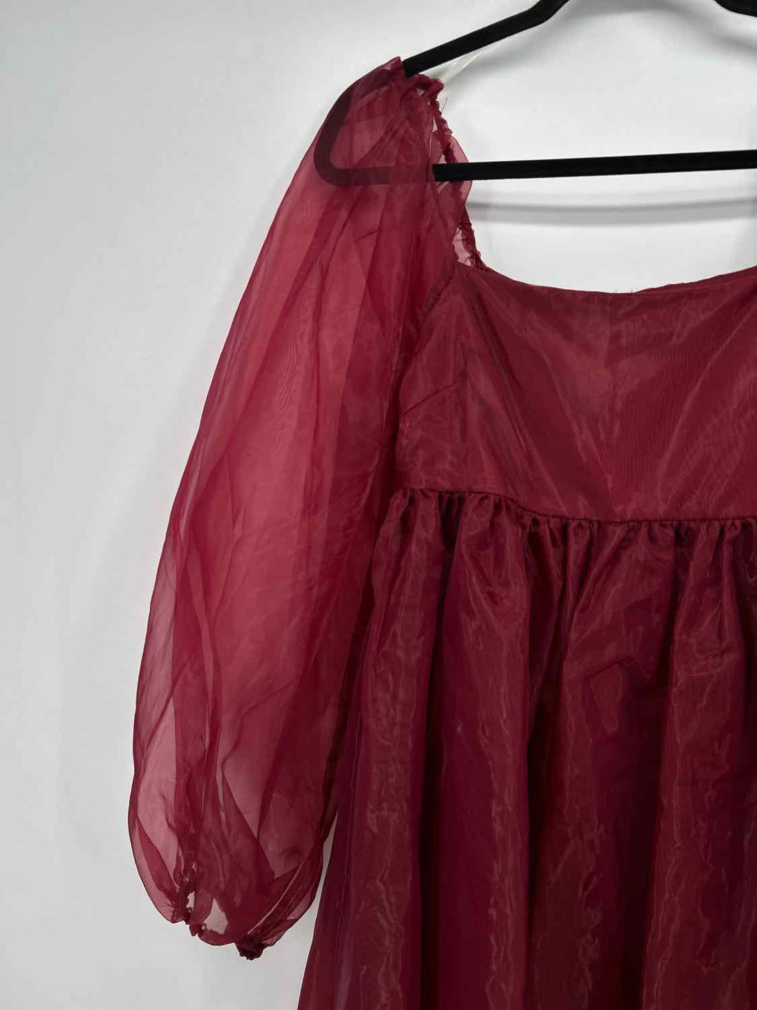 Altard State Size S Maroon Long Sleeve Dress