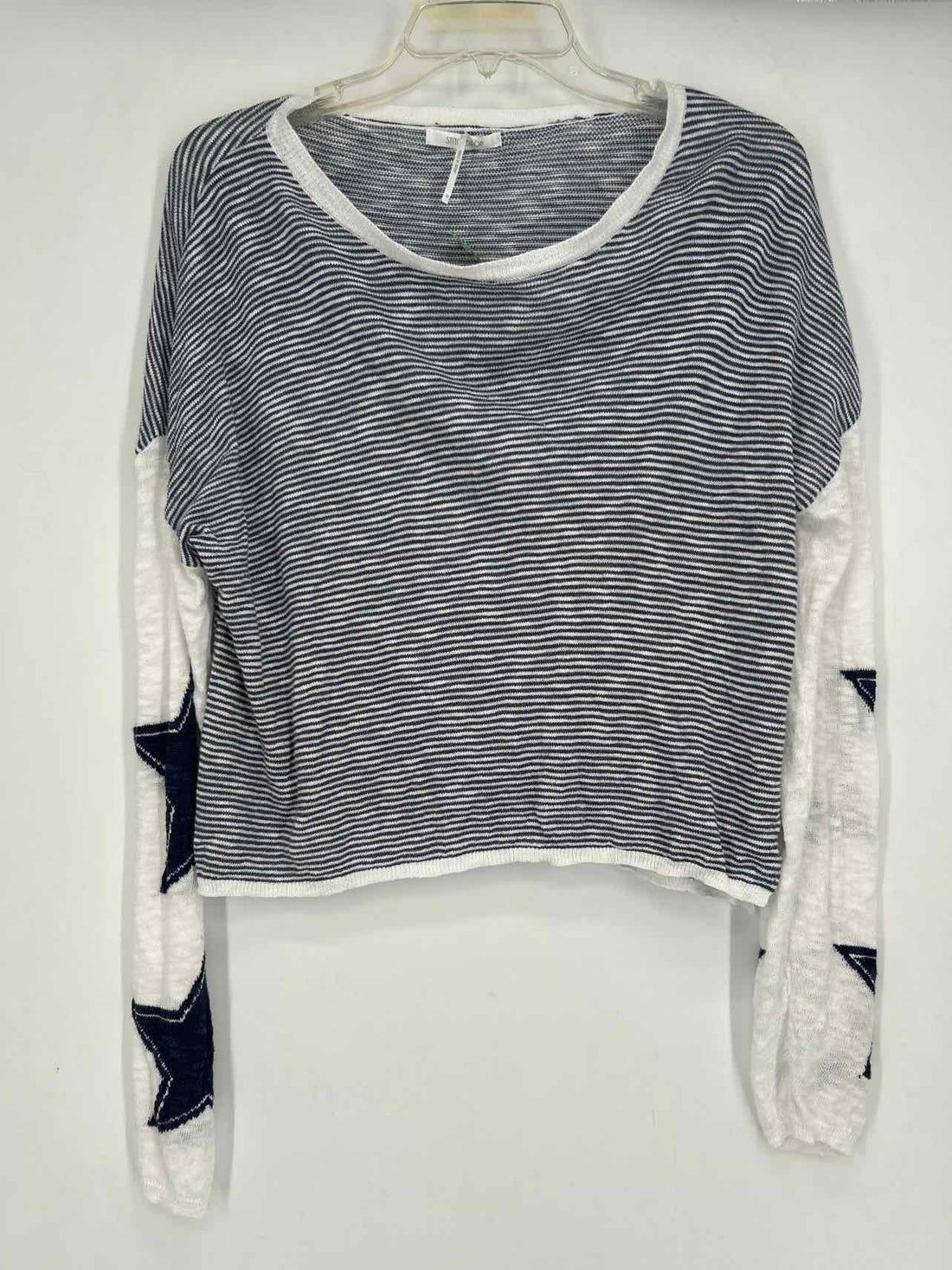 Stitch Drop Size M Navy & White Long Sleeve