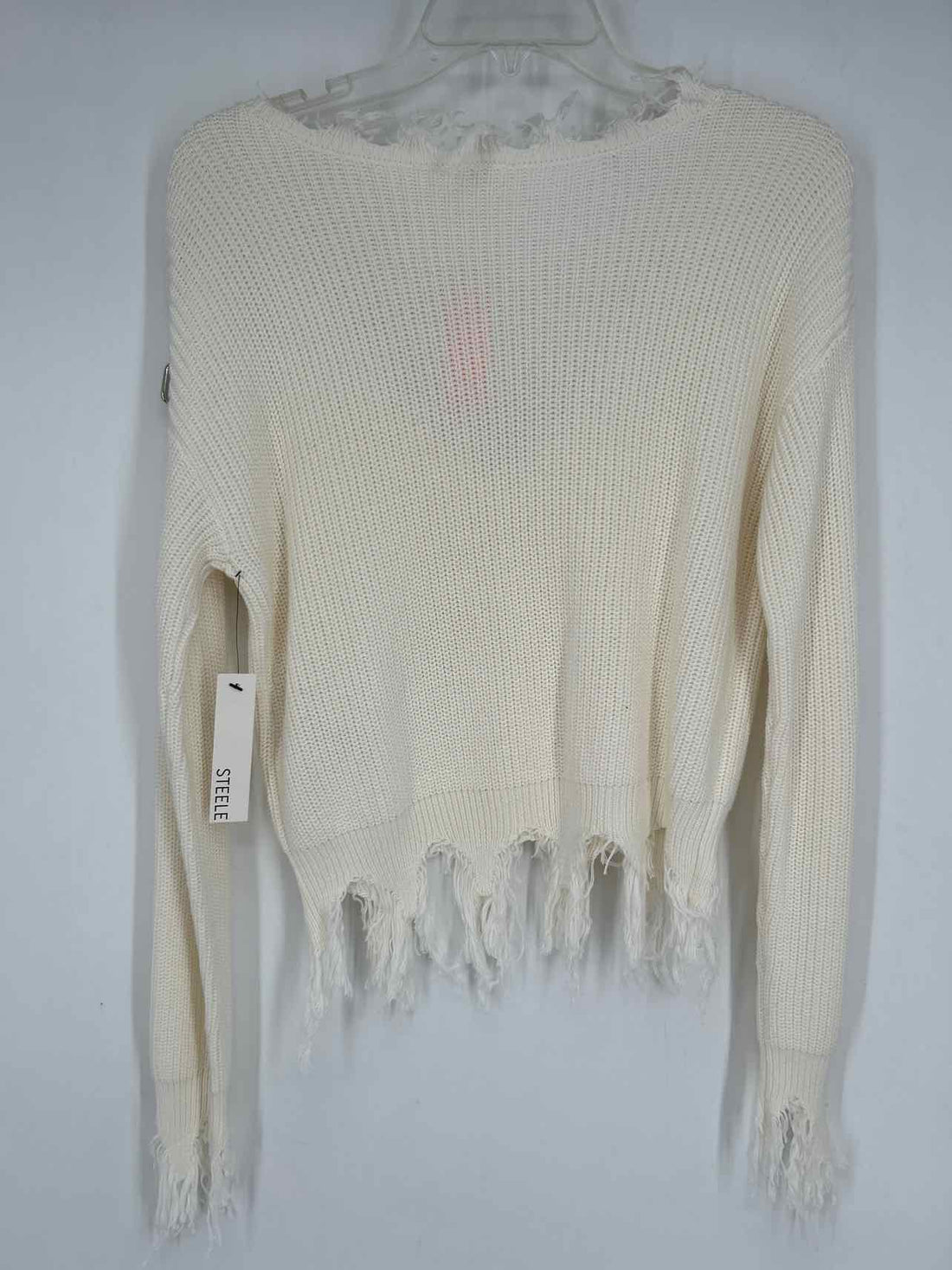 Steele Size XS White NWT Sweater