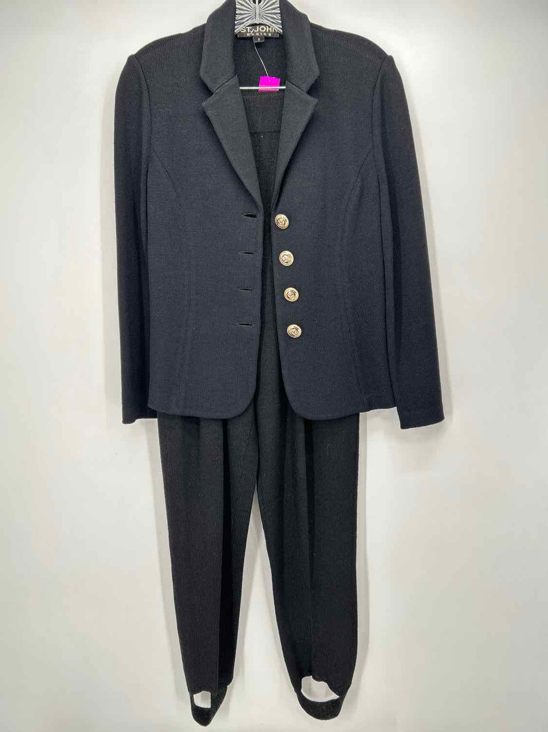 St John Size 2 Black Vintage Multi-Piece Set