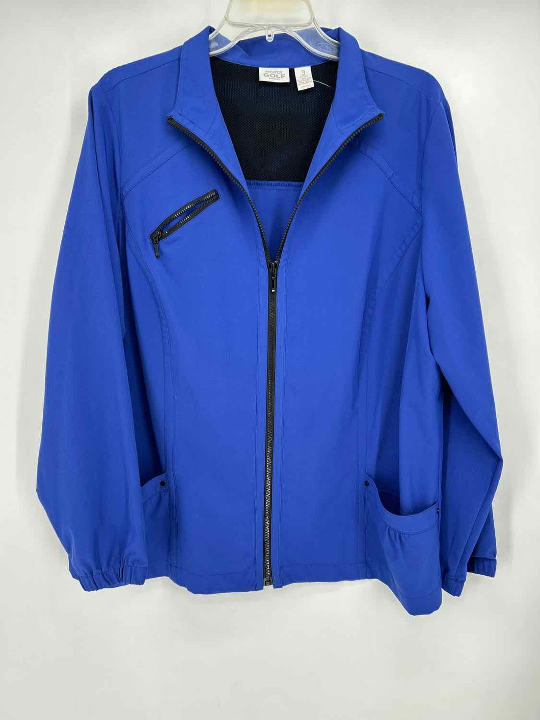 Zenergy by Chicos Size 3 Cobalt Blue Pre Owned Jacket