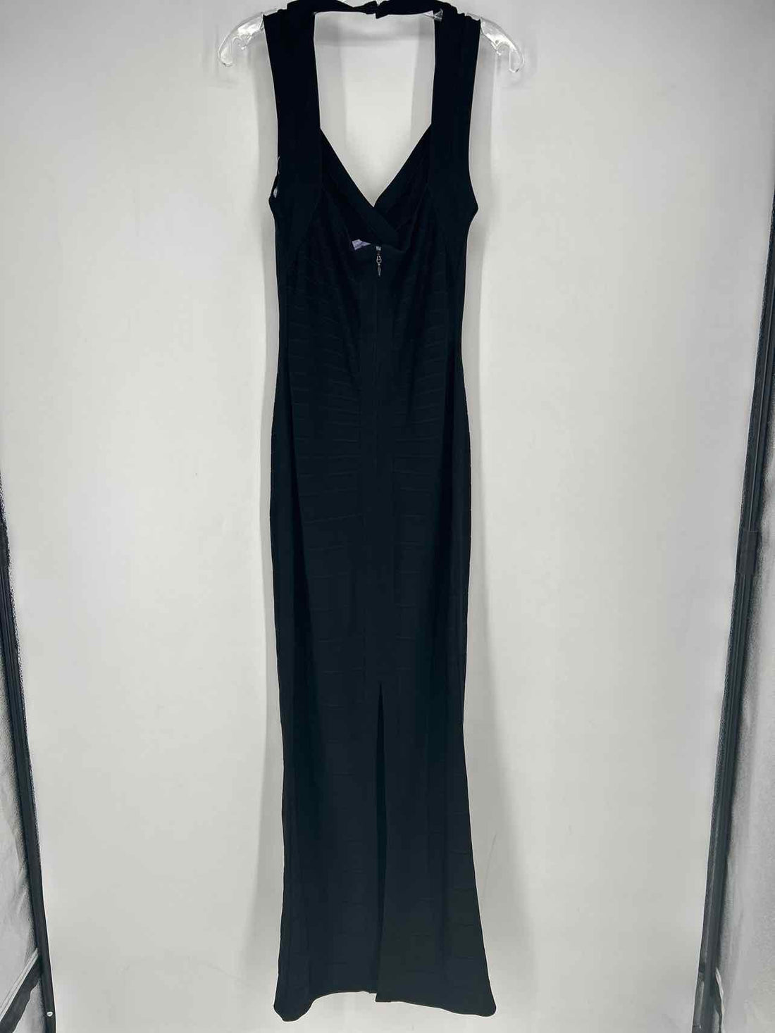 Herve Leger M Black Sleeveless Holiday