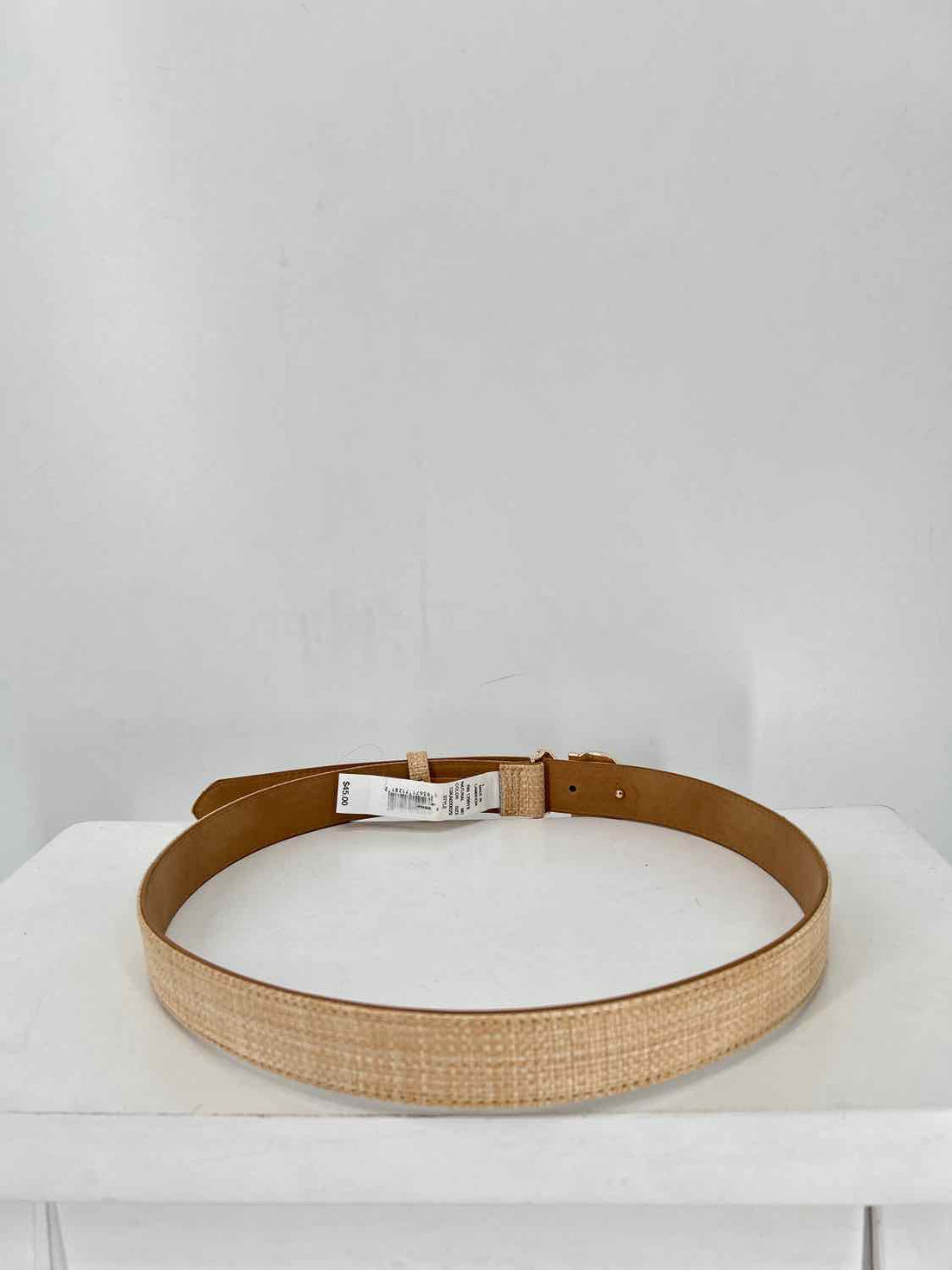 Calvin Klein Size M Raffia Natural NWT Belts