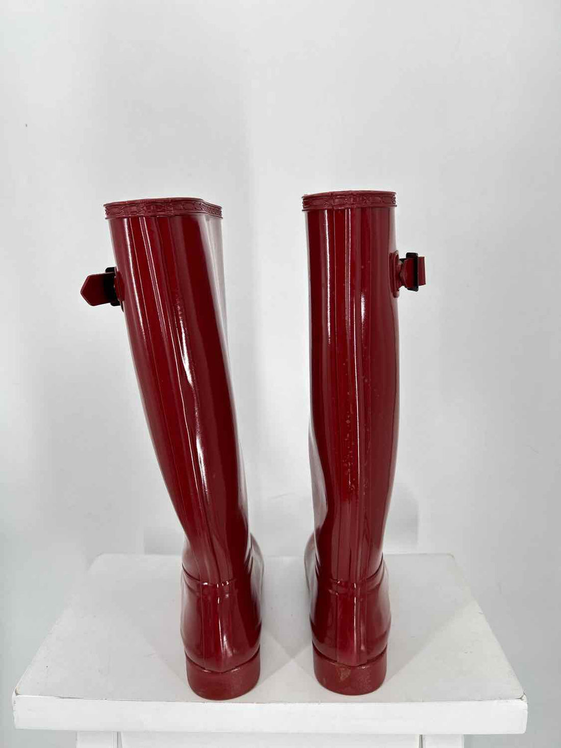 Hunter Women Size 6 Red Rain Boot