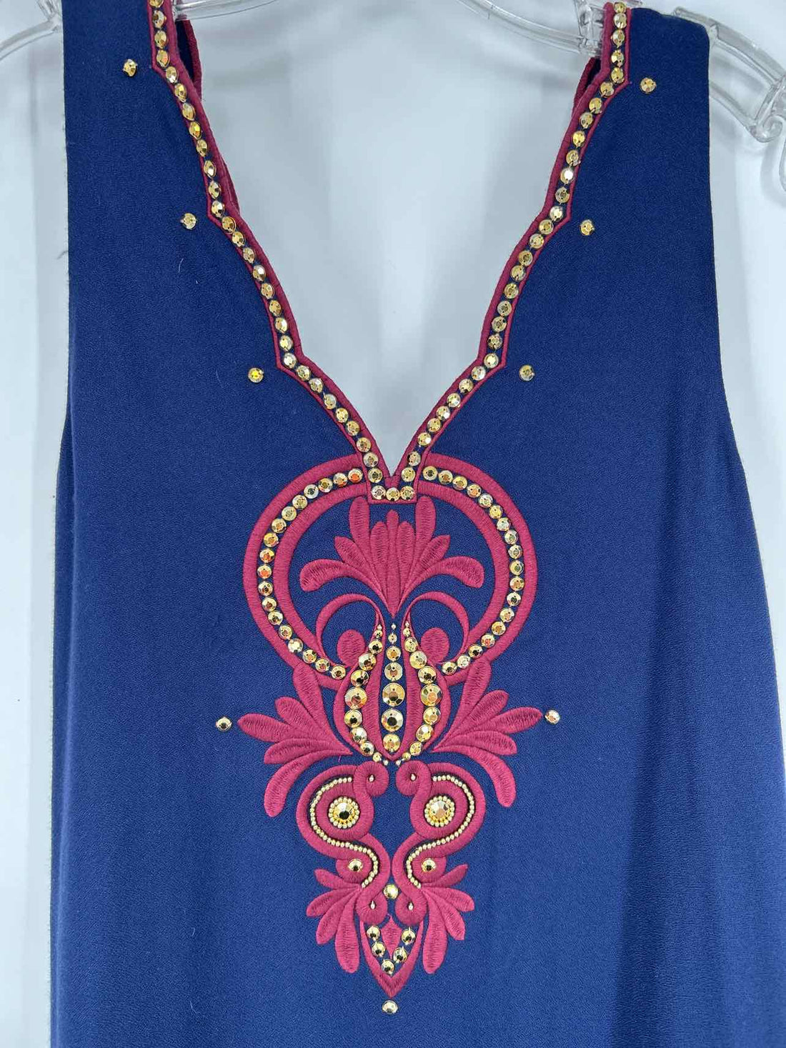 Lilly Pulitzer XS Navy & Burgandy NWT Lilly Pulitzer Dress