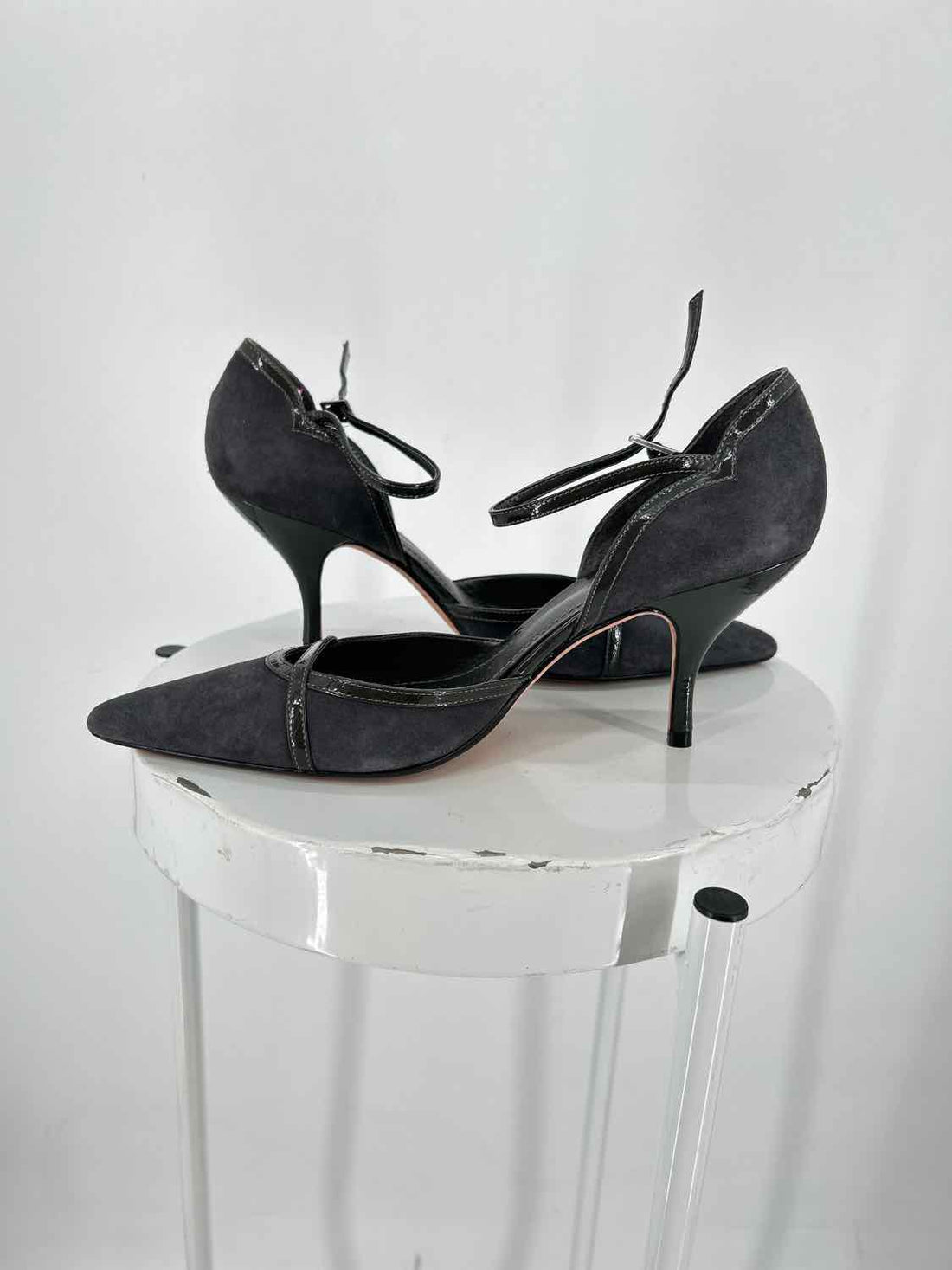 Ann Taylor Women Size 8 Gray Heels