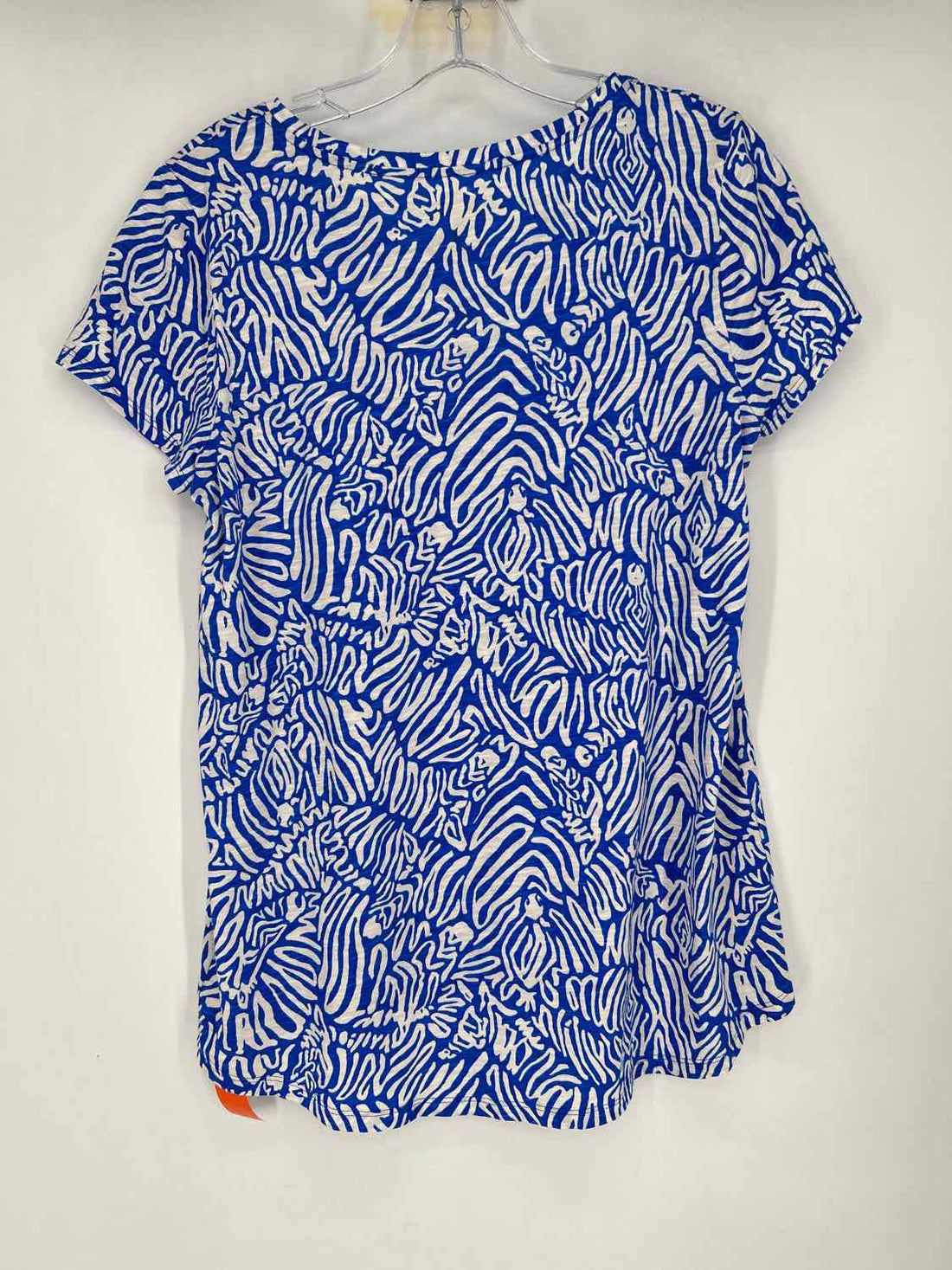 Lilly Pulitzer S Blue & White Lilly Pulitzer Top