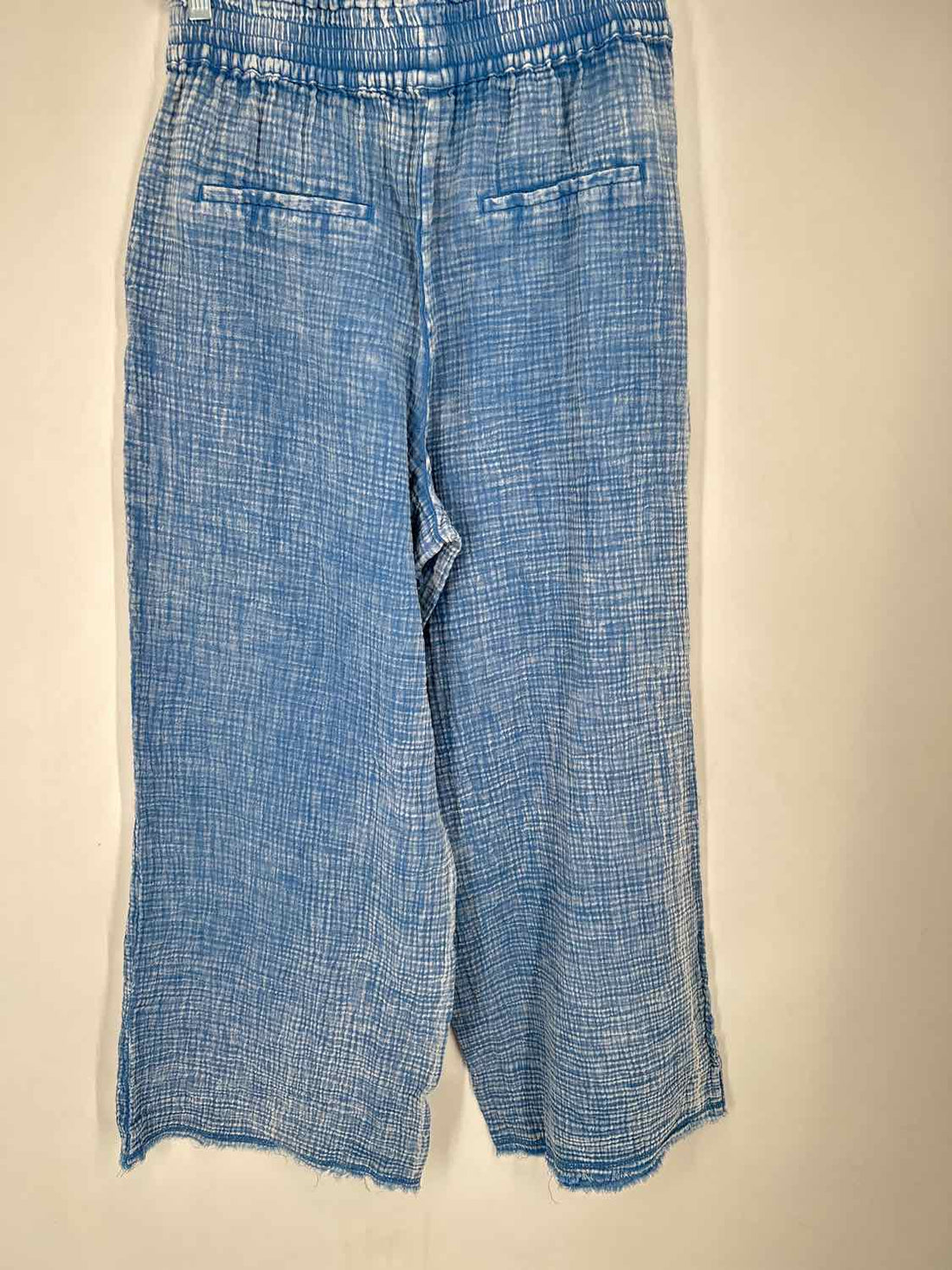 Flag & Anthem Size S Blue Gauze Pants