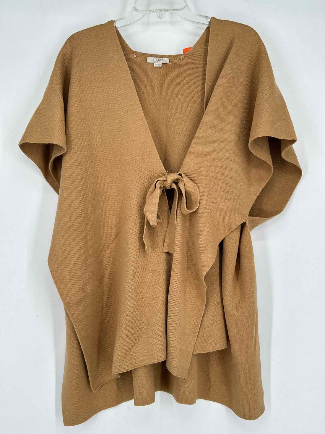 Loft Size XS/S Camel Short Sleeve Cardigan