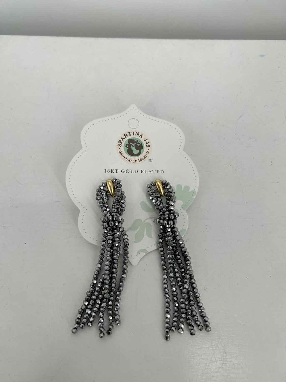 Spartina 449 18K Gold Plated Silver & Gold Earrings