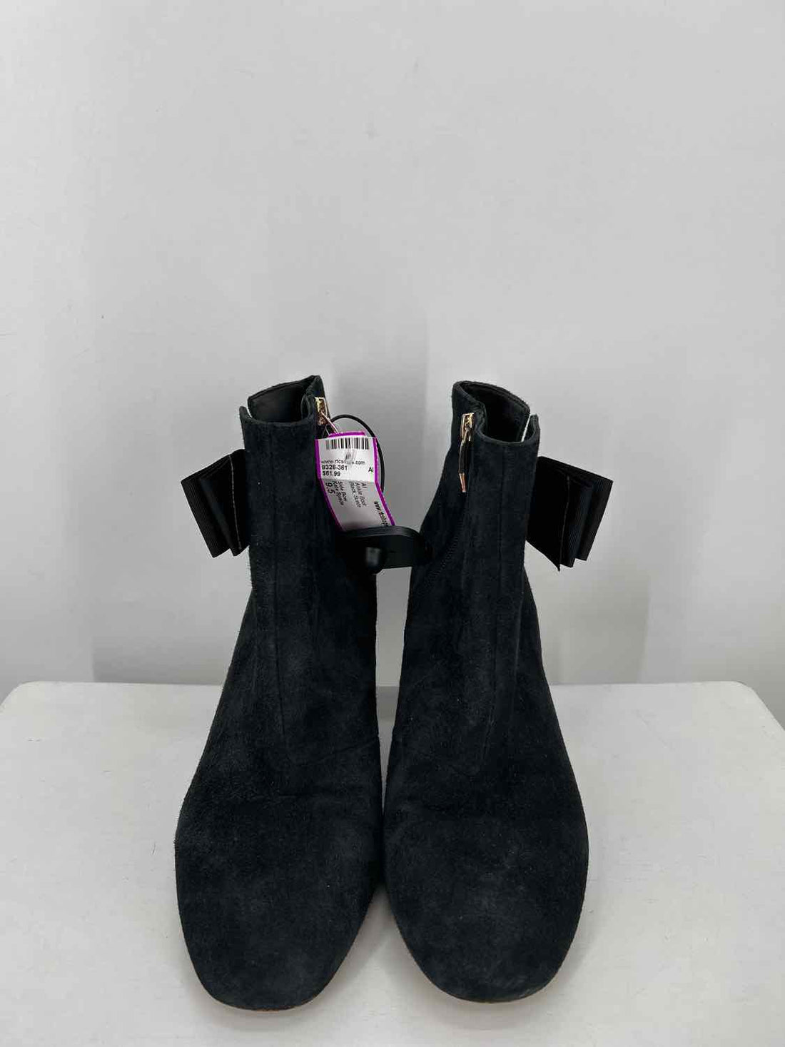 Kate Spade Women Size 9.5 Black Suede Ankle Boot