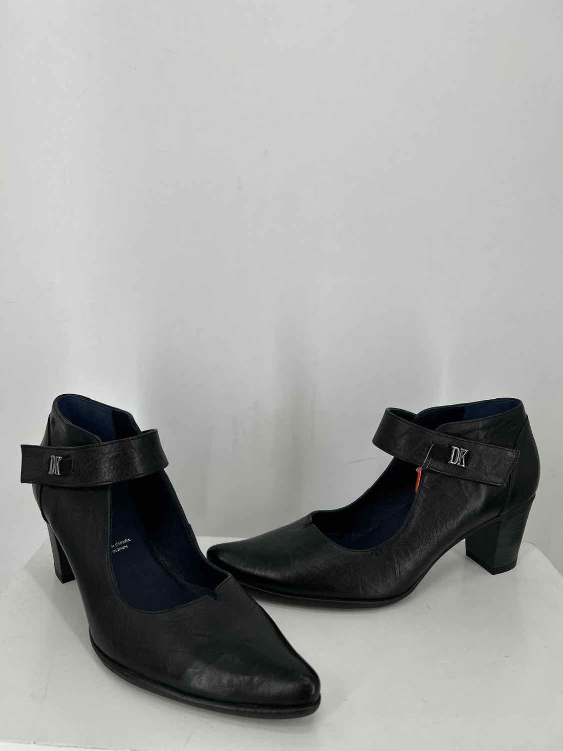 Dorking by Fluchos Women Size 39 (8.5-9) Black Heels