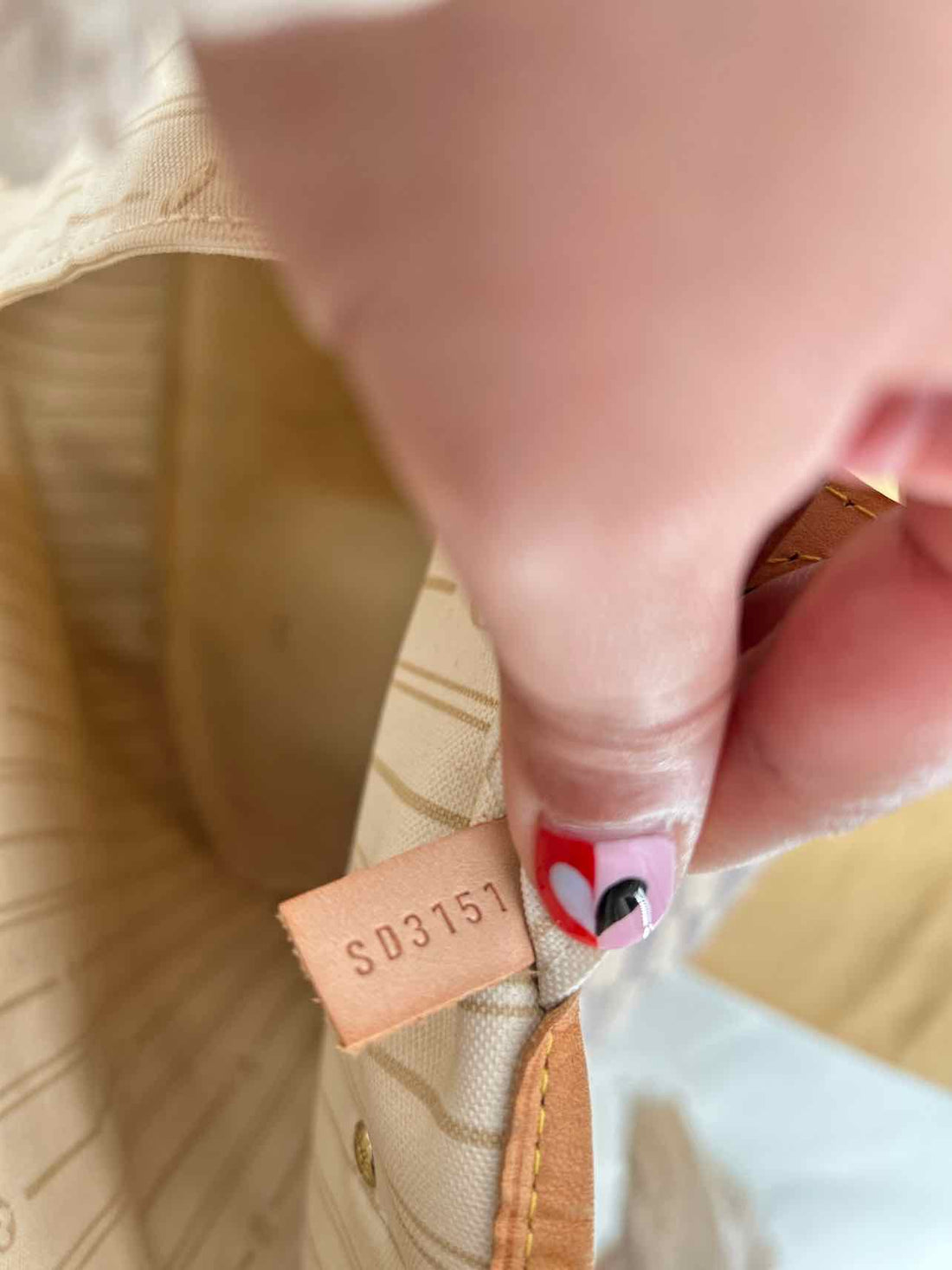 Louis Vuitton Damier GM Neverfull Rose/Beige LUXURY