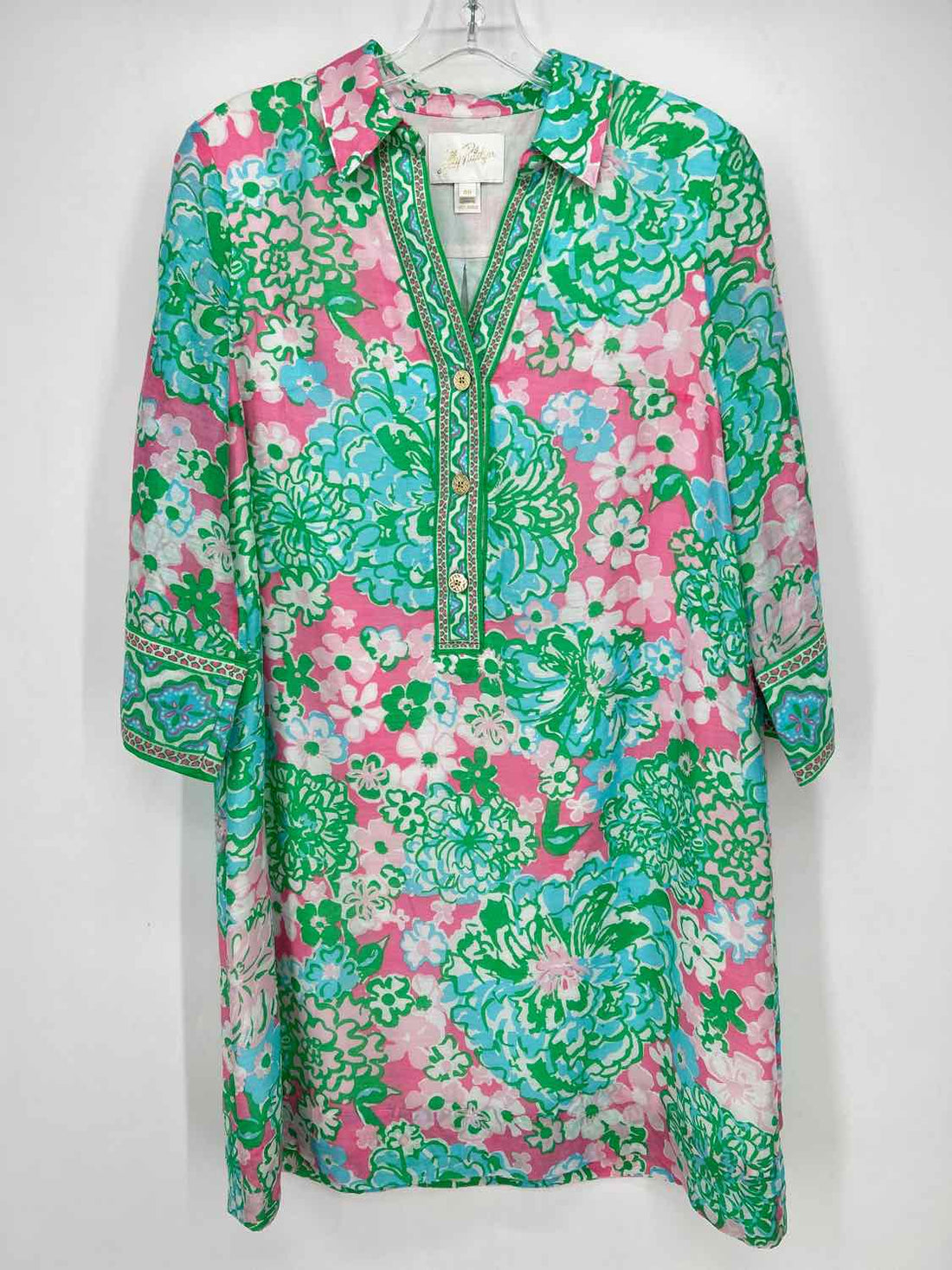00 Green Blue & Pink Floral Lilly Pulitzer Dress rtcshops 00 Green Blue & Pink Floral Lilly Pulitzer Dress rtcshops