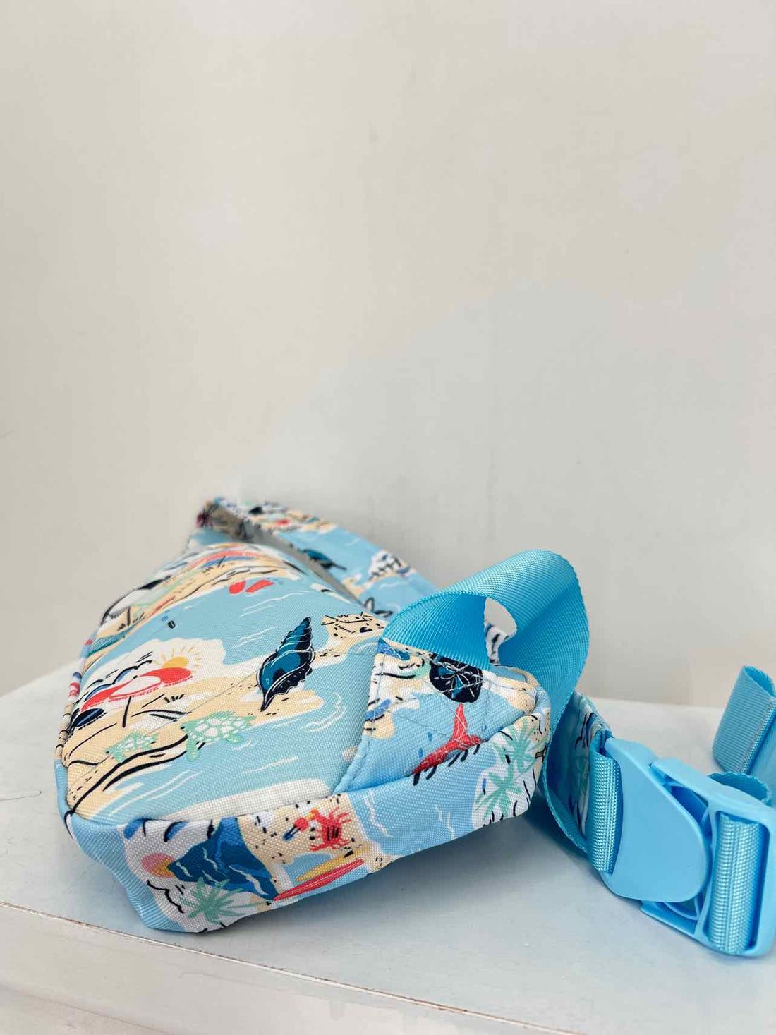 Vera Bradley Light Blue Print Canvas NWT Backpack