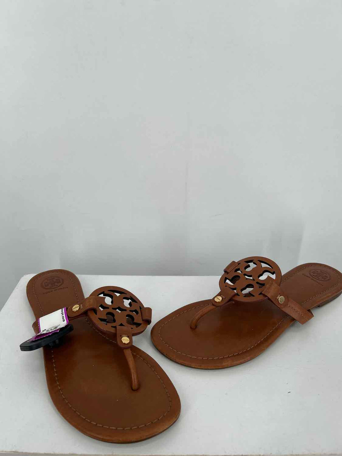 Tory Burch Women Size 8 Cognac Sandals