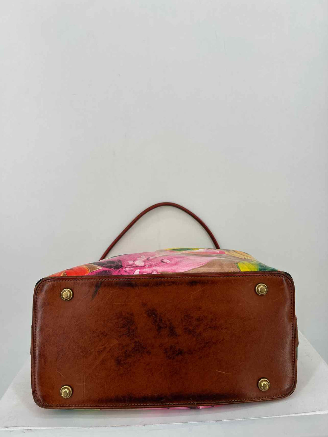 Brahmin Floral Leather Shoulder