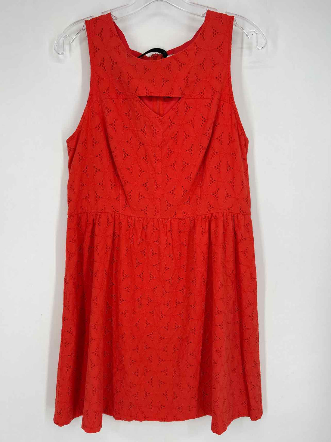 Kensie Size L Orange Dress