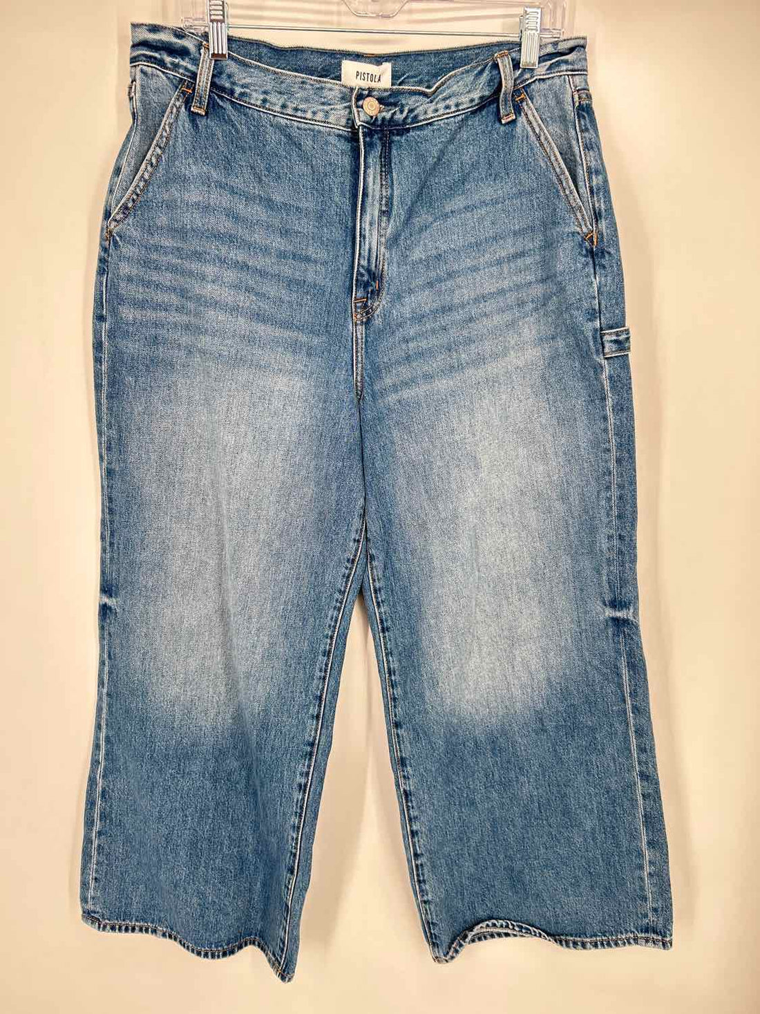 Pistola Size 32 Medium Wash Denim Jeans