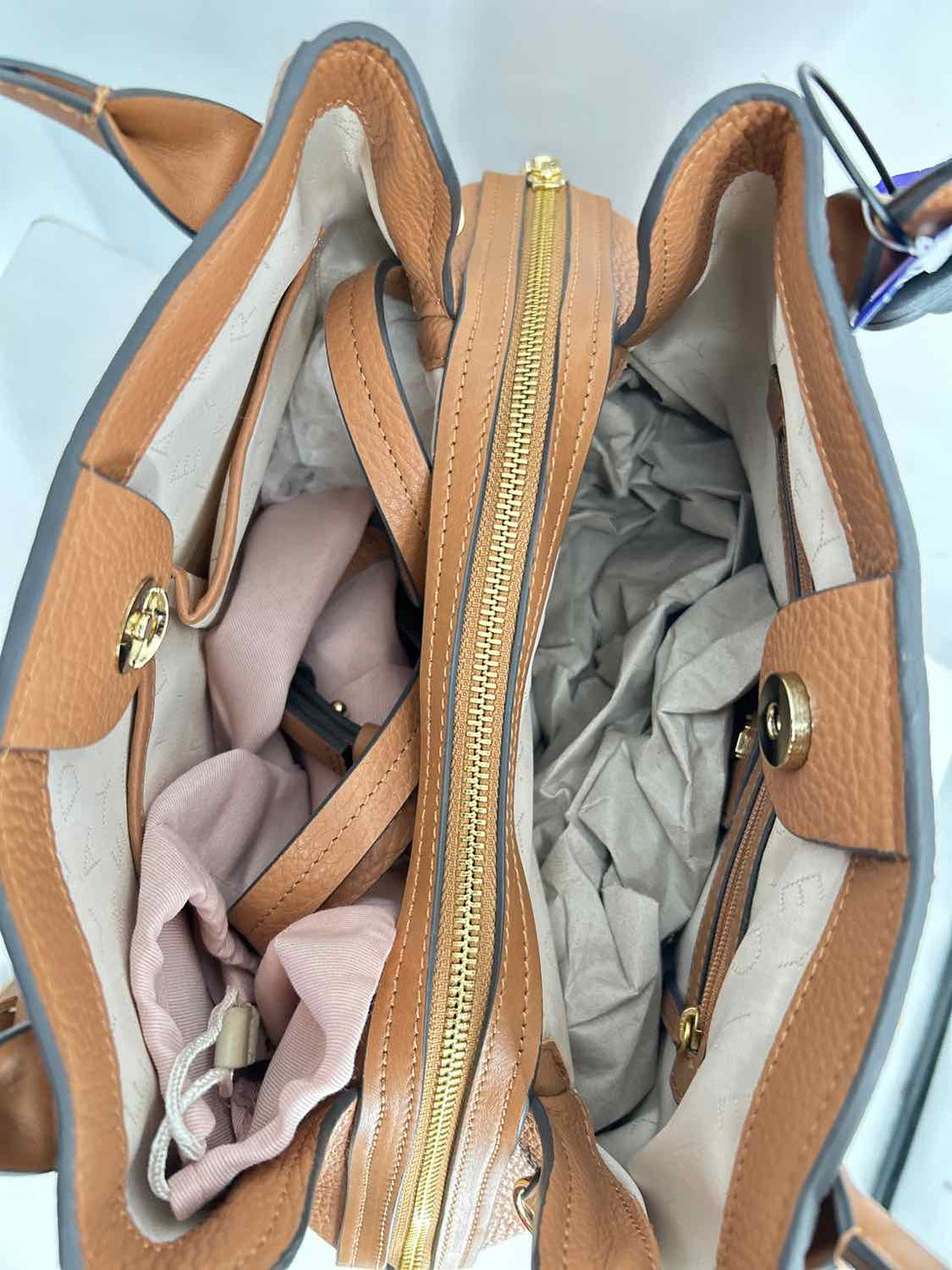 Radley London Milk Chocolate Pebbled Leather Satchel