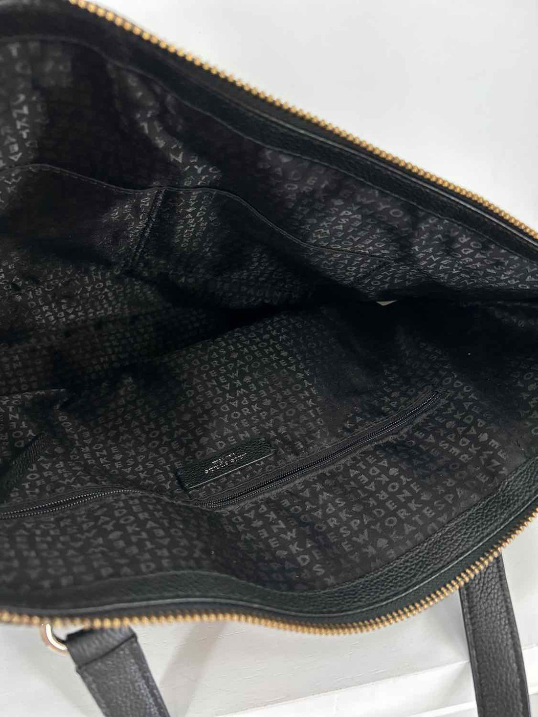 Kate Spade Sienne Logo Black Tote